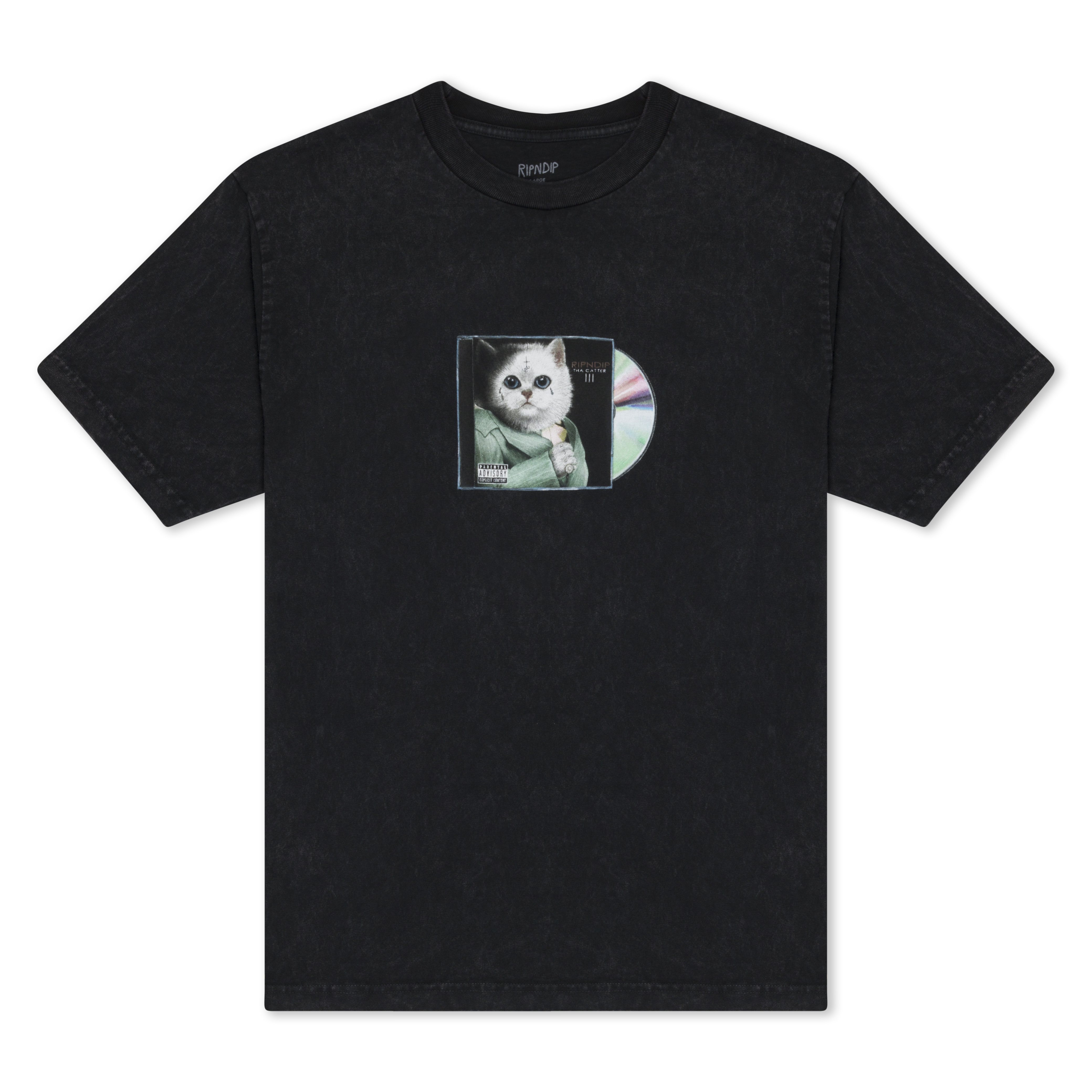 RIPNDIP Lil Nerm 3 Tee (Black Vintage Wash)
