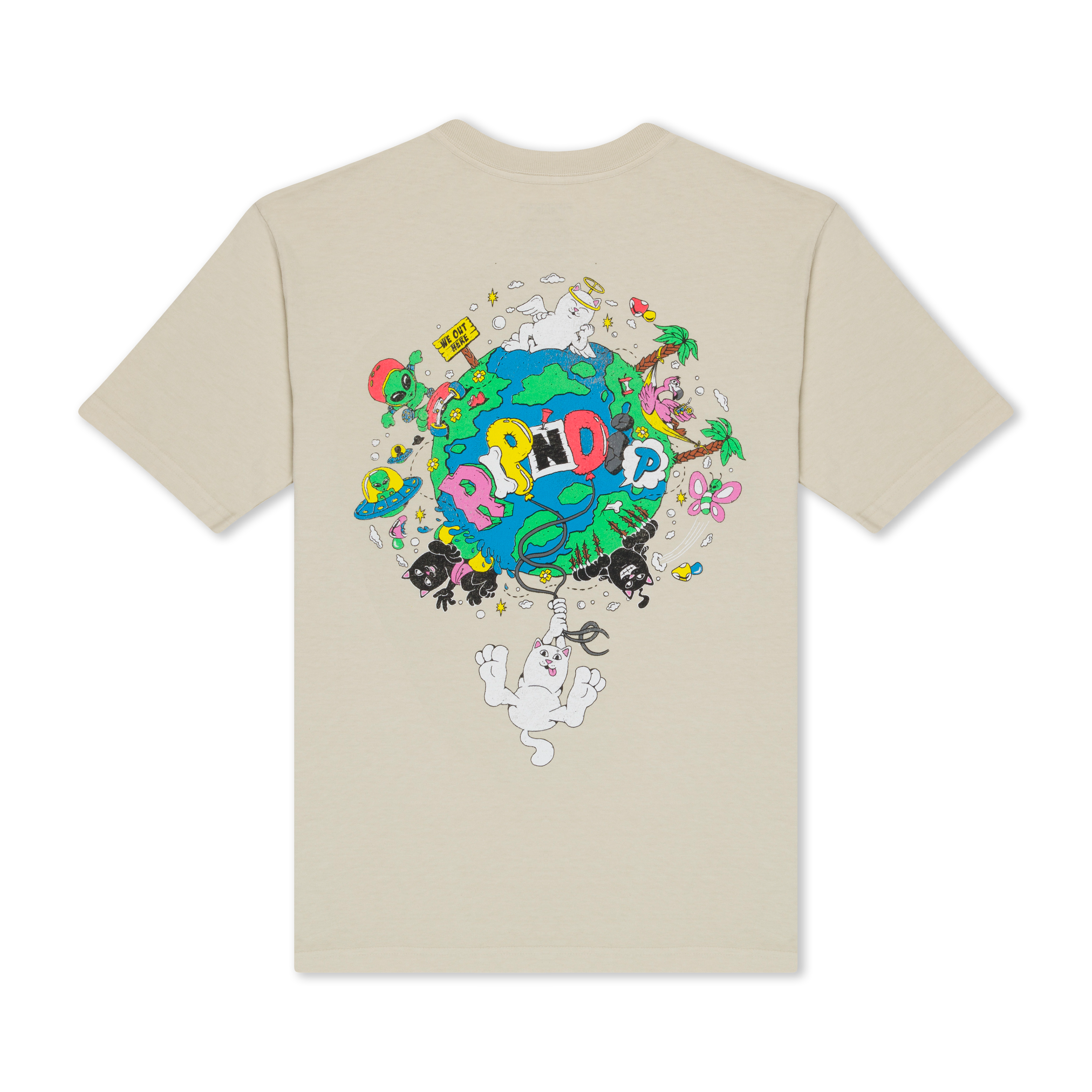RIPNDIP Nerm World Tee (Sand)