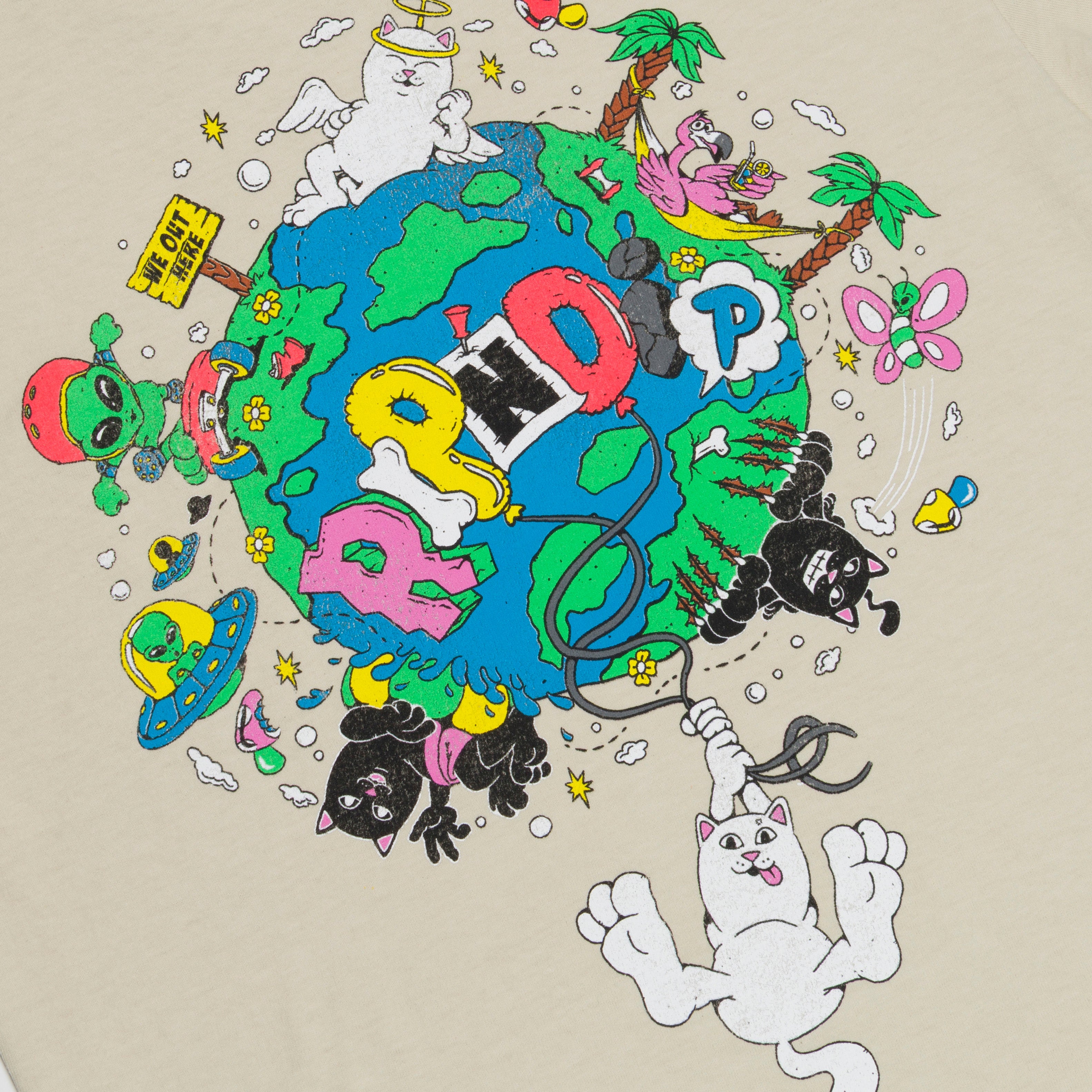 RIPNDIP Nerm World Tee (Sand)