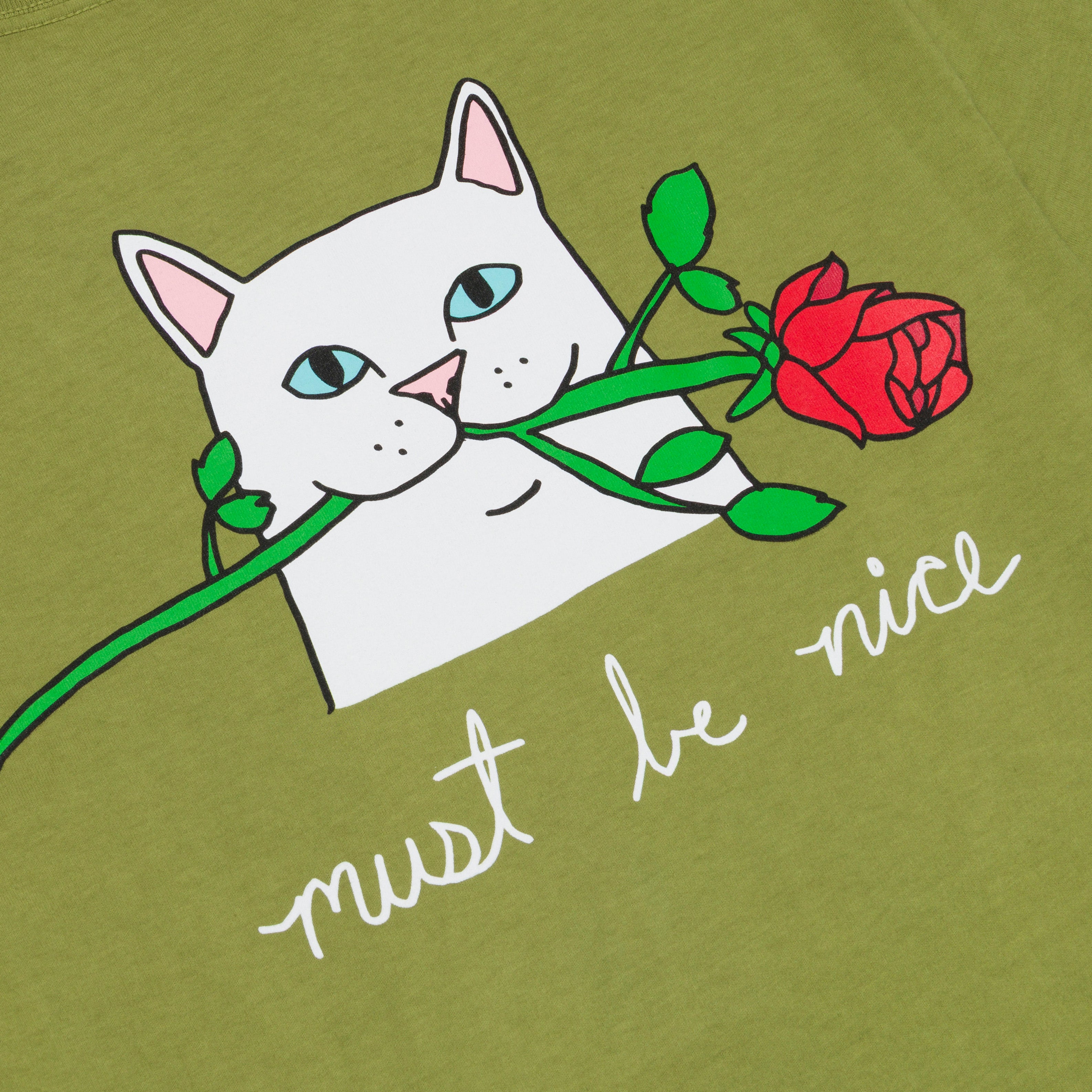 RIPNDIP Romantic Nerm Tee (Light Forest )
