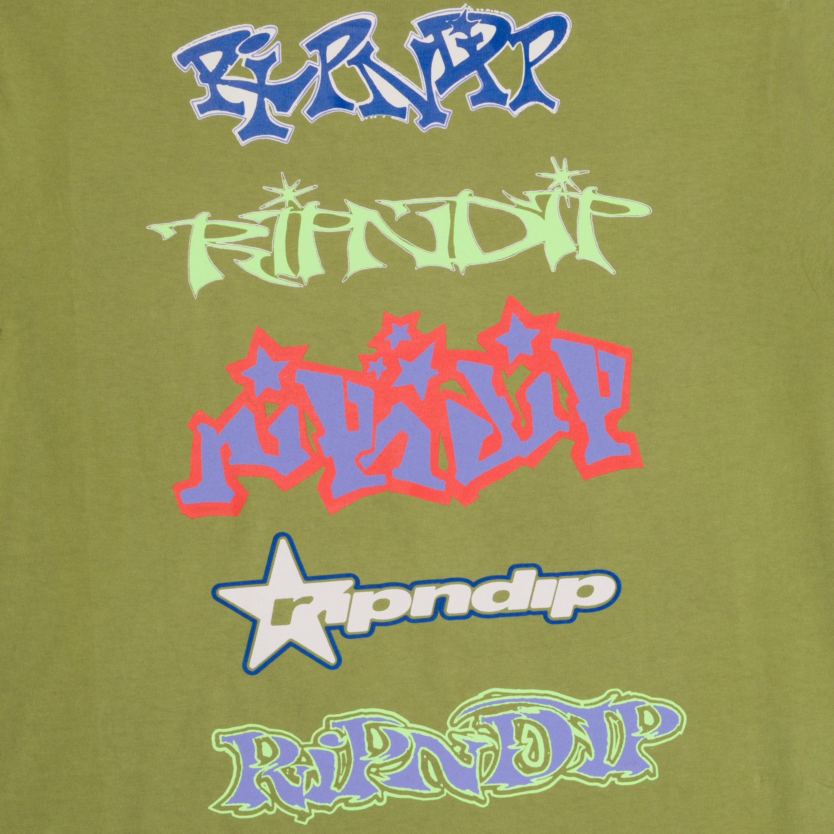 RIPNDIP Ace Tee (Light Forest )