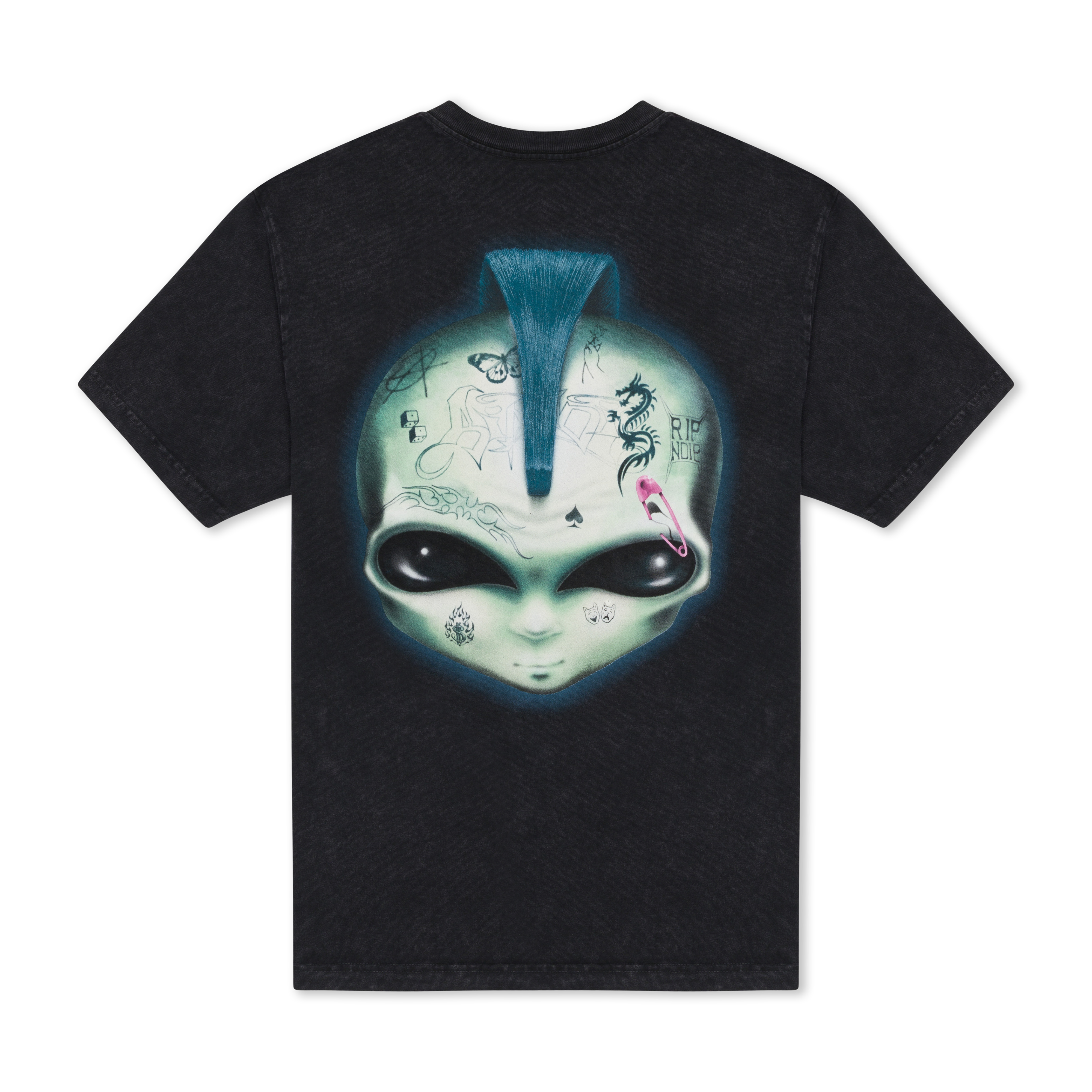 RIPNDIP Squabble Up Tee (Black Vintage Wash)