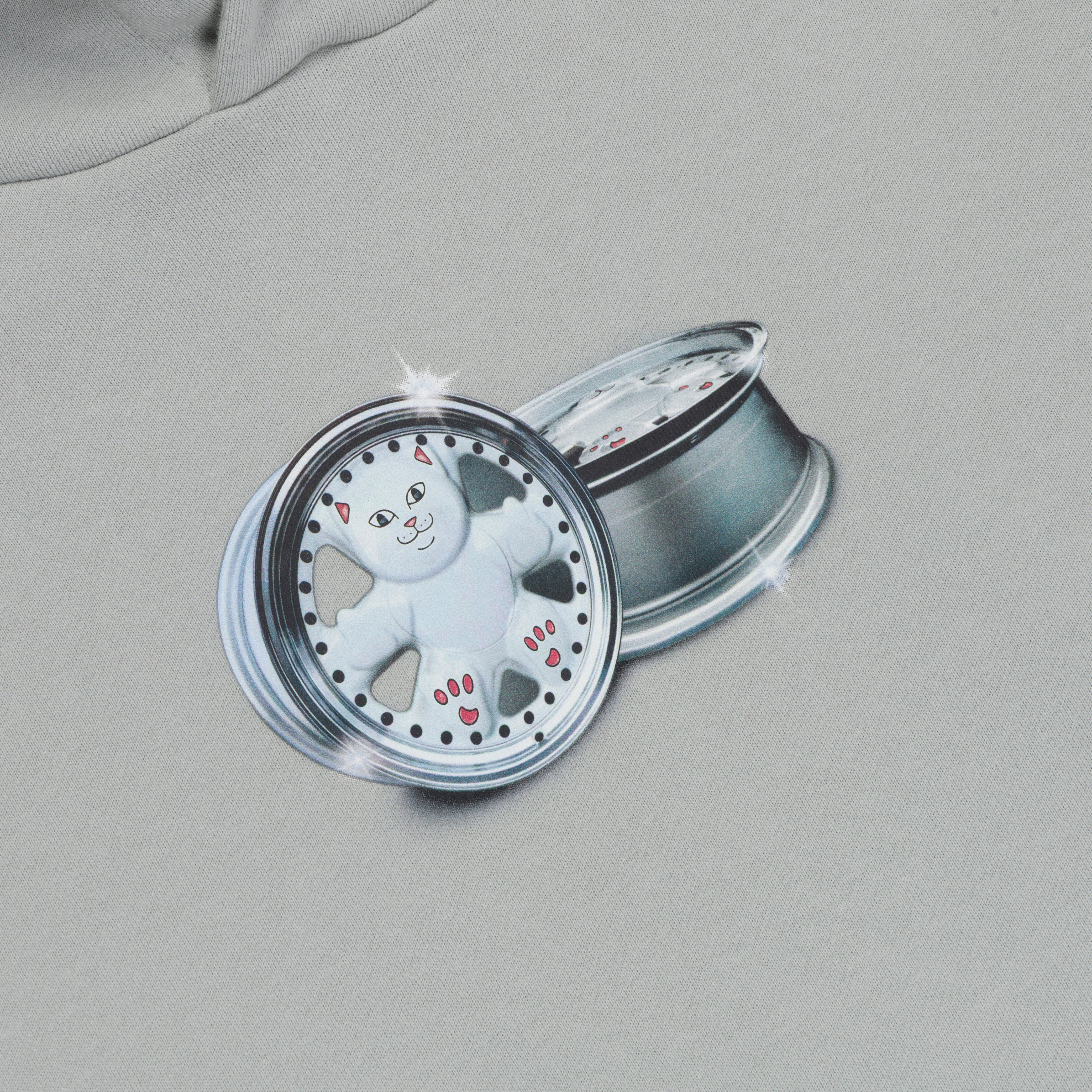 RIPNDIP Nerm On Wheels Hoodie (Grey)