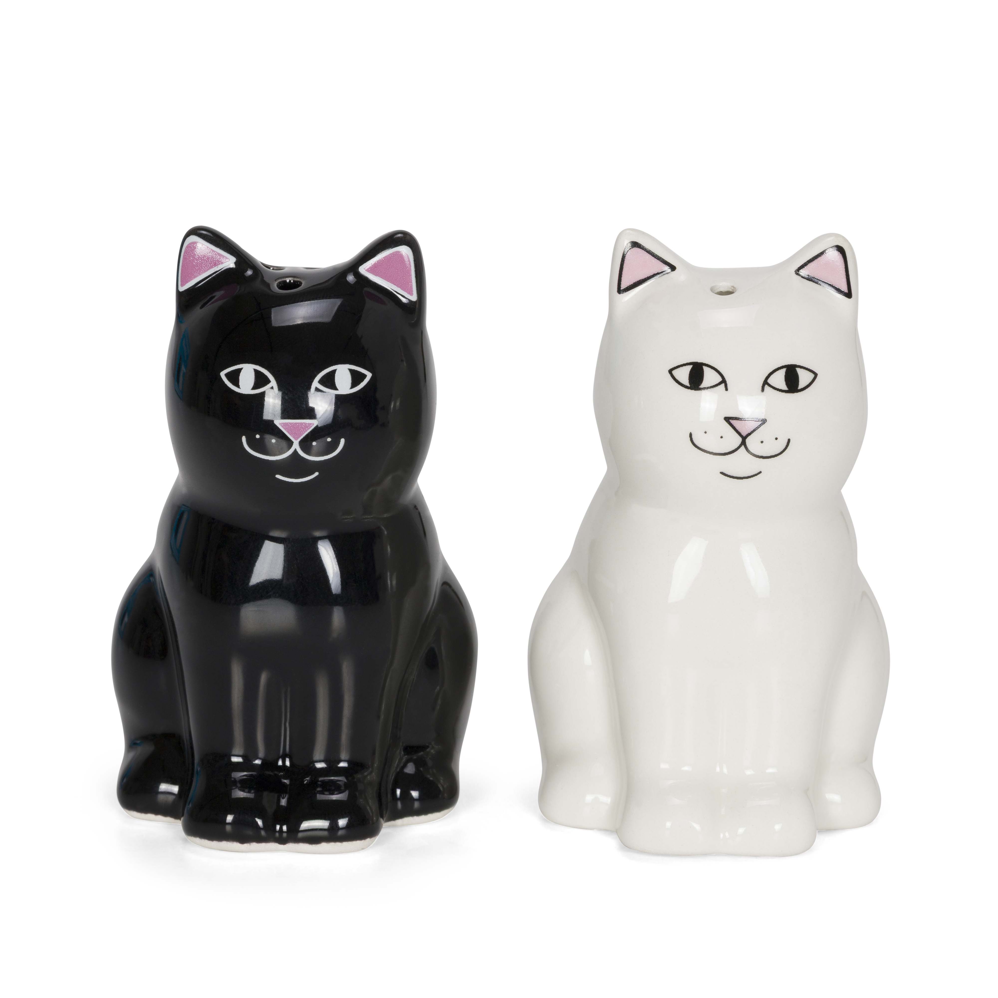 RIPNDIP Nerm Jerm Ceramic Salt / Pepper Shakers (White / Black)