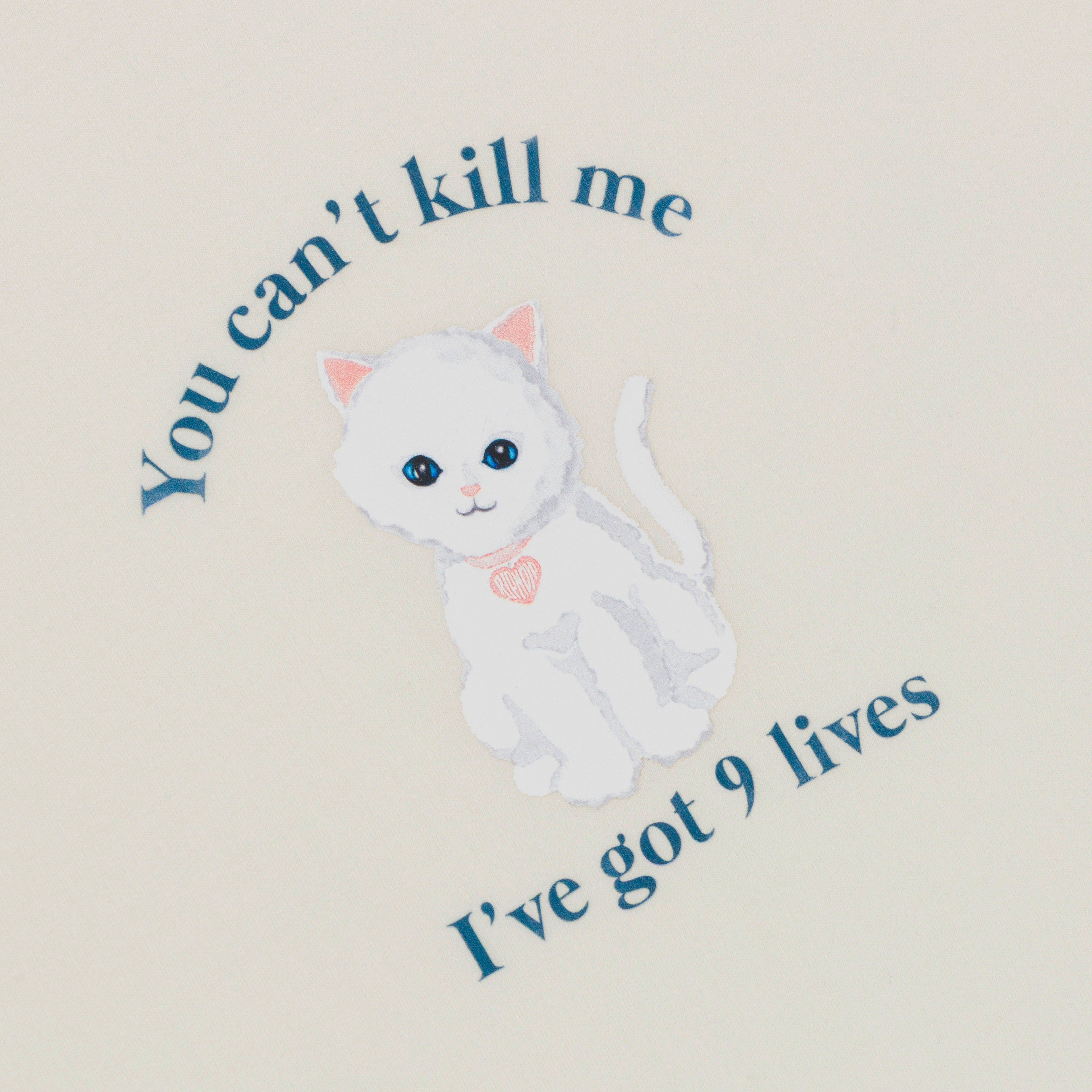 9 Lives Tee (Bone)