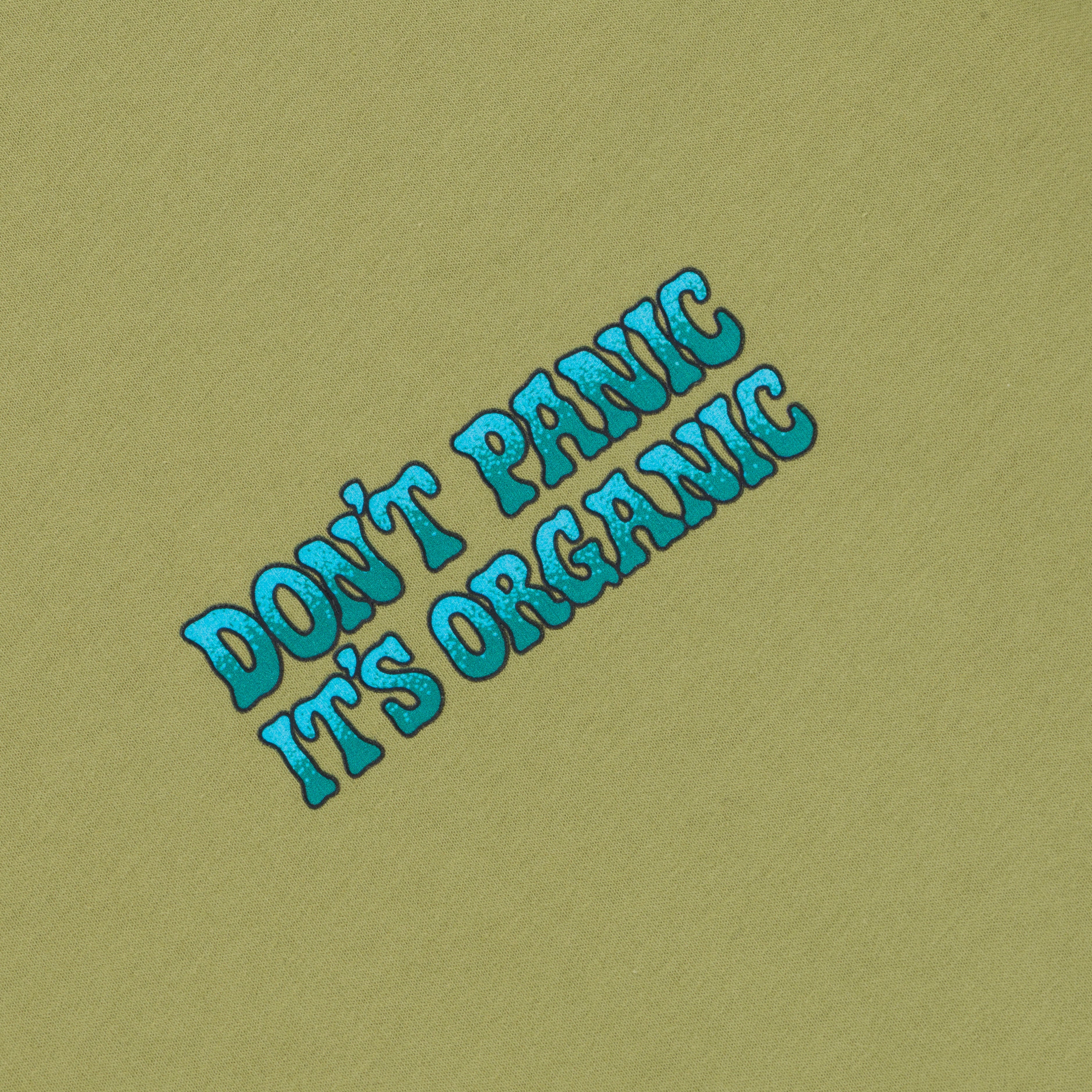 Don't Panic Tee (Light Forest)