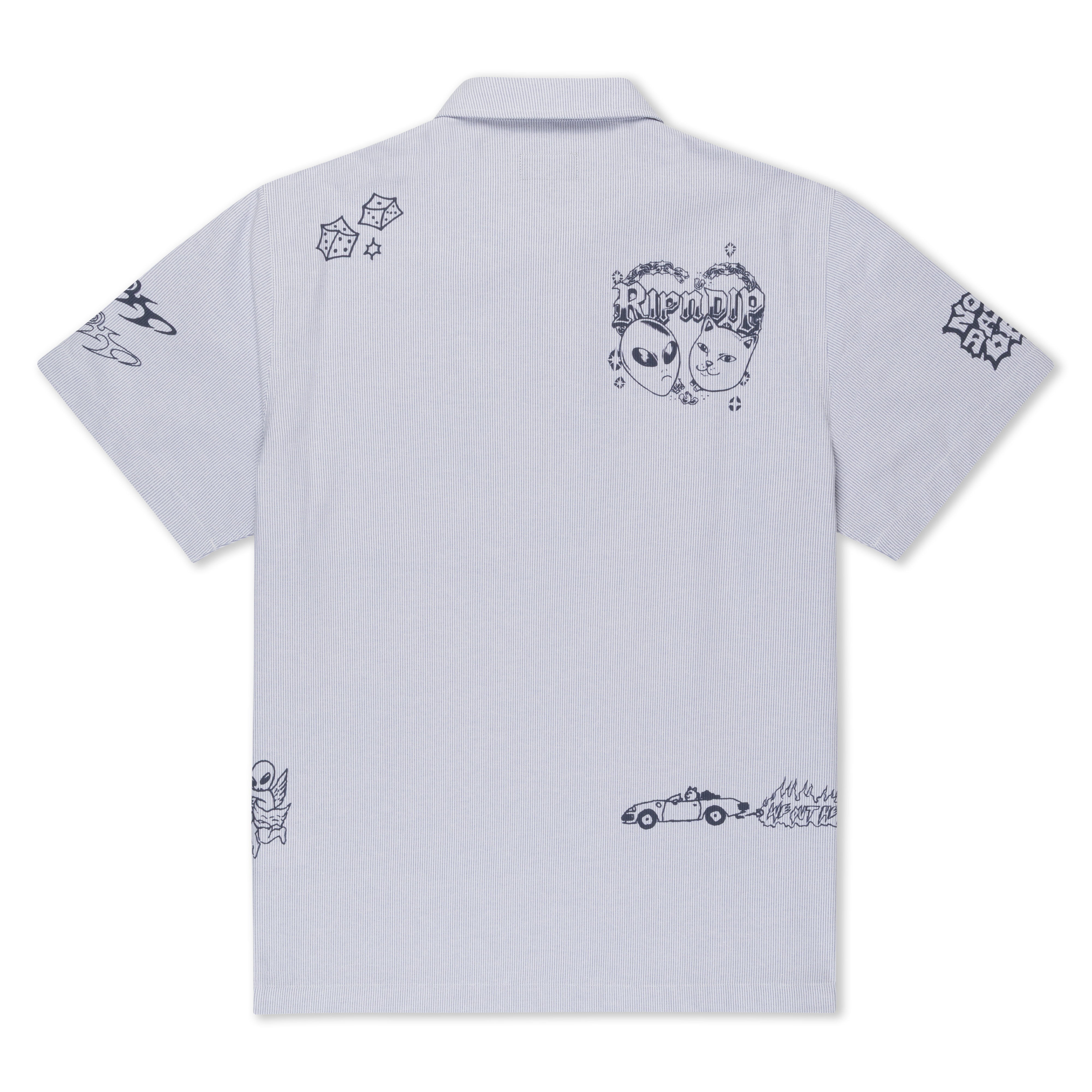 Westside Quarter Zip Shirt (Navy )