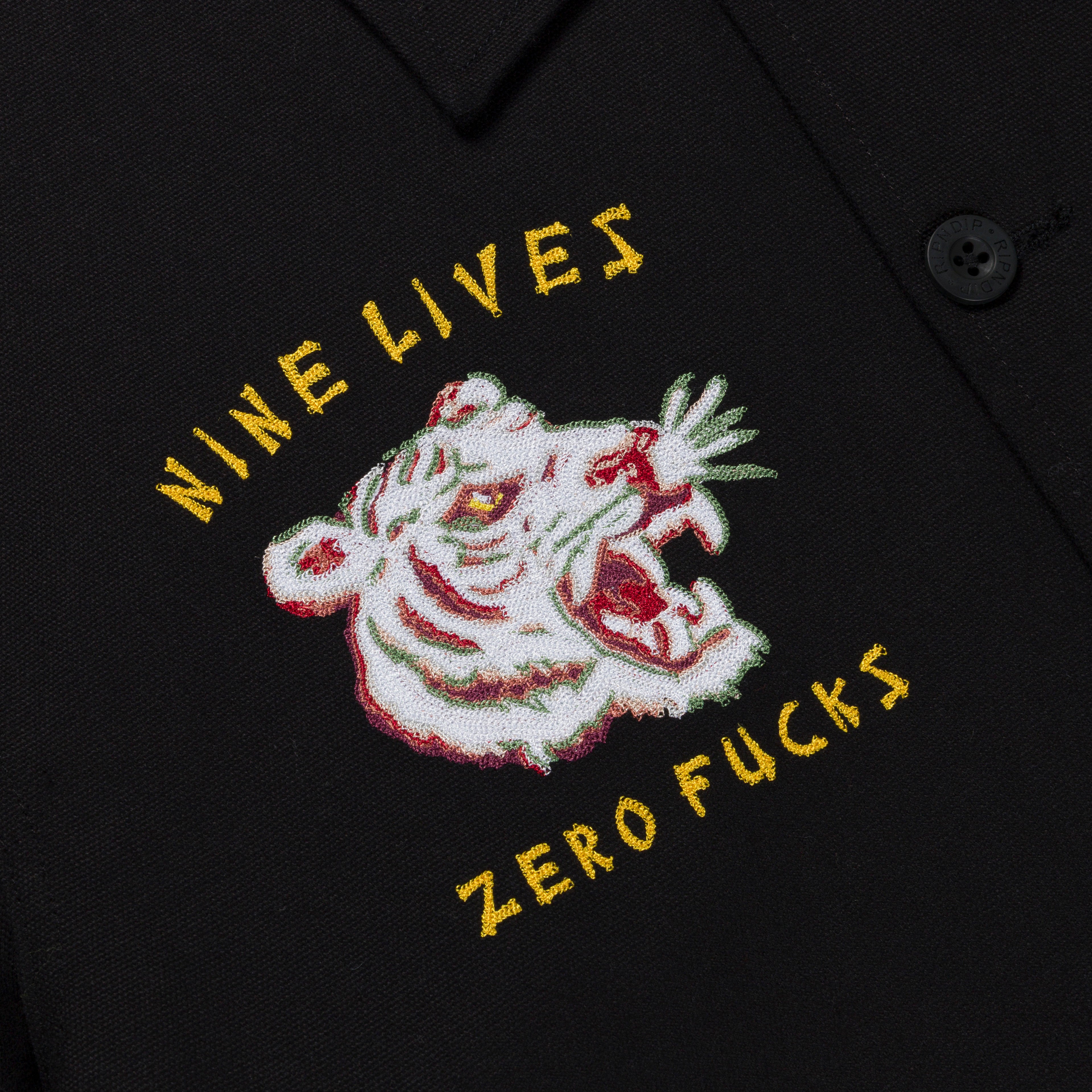 Nine Lives Military Jacket (Black)
