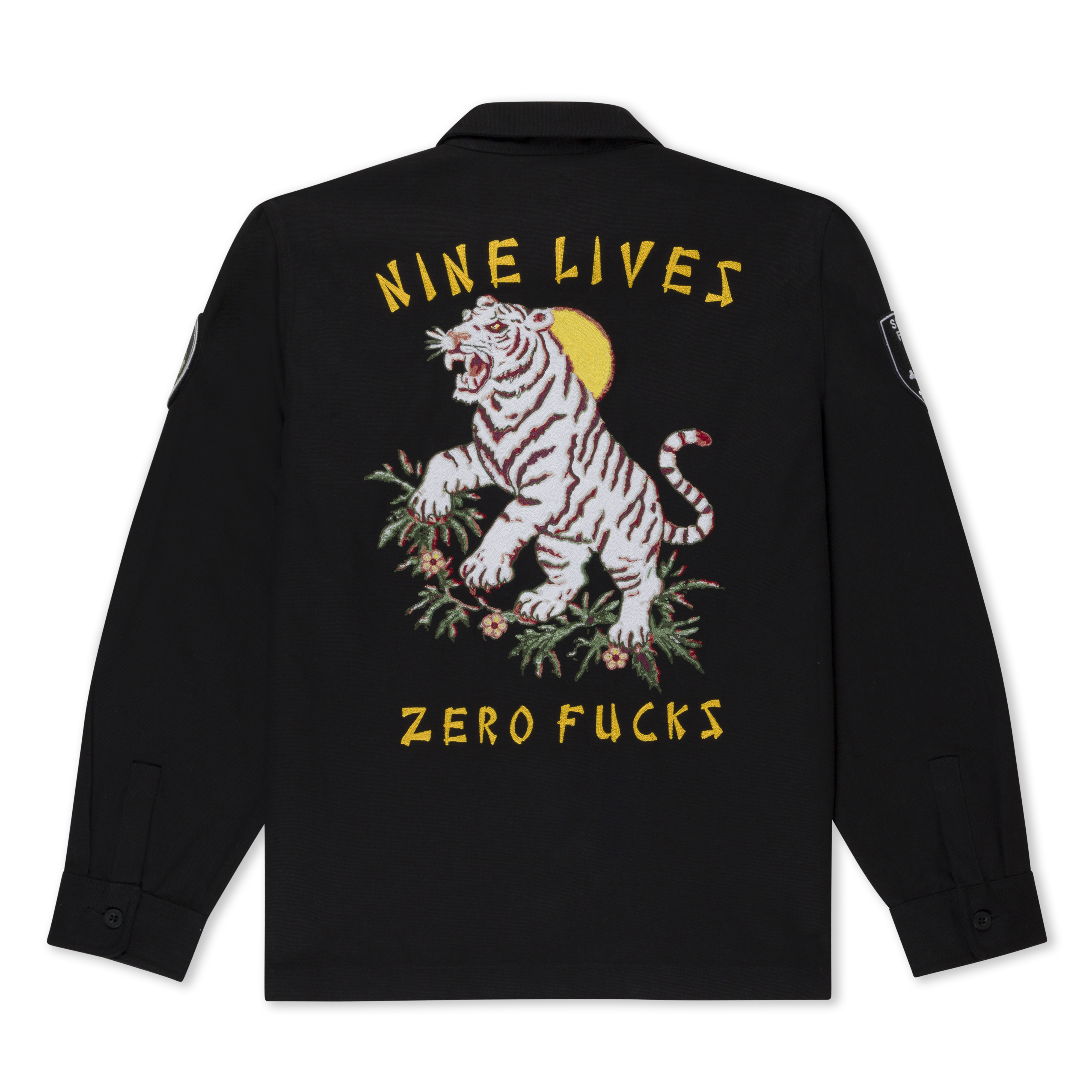 Nine Lives Military Jacket (Black)
