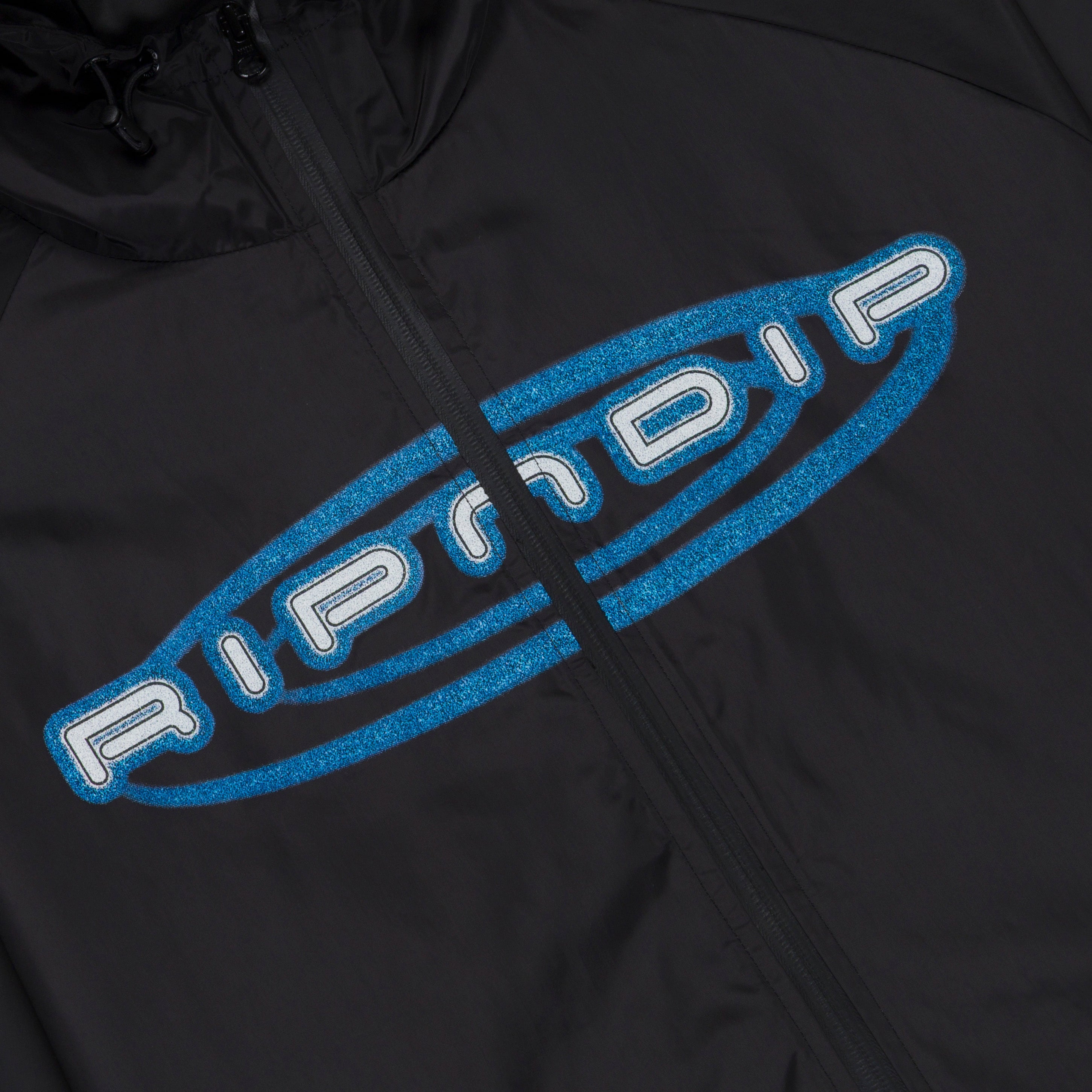 Otis Zip Up Hooded Jacket (Black)