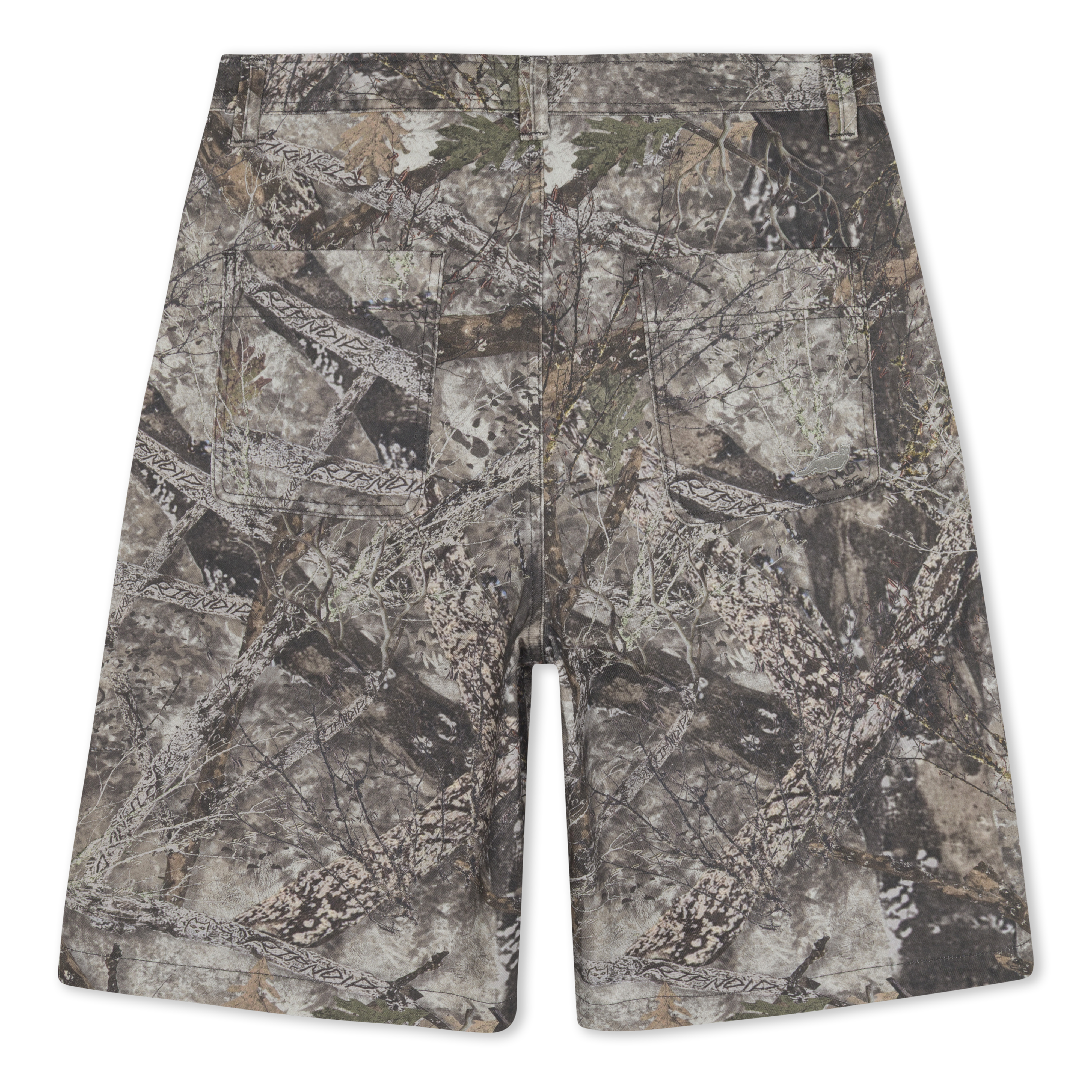 Nermal Tree Camo Denim Shorts (Nerm Tree Camo)
