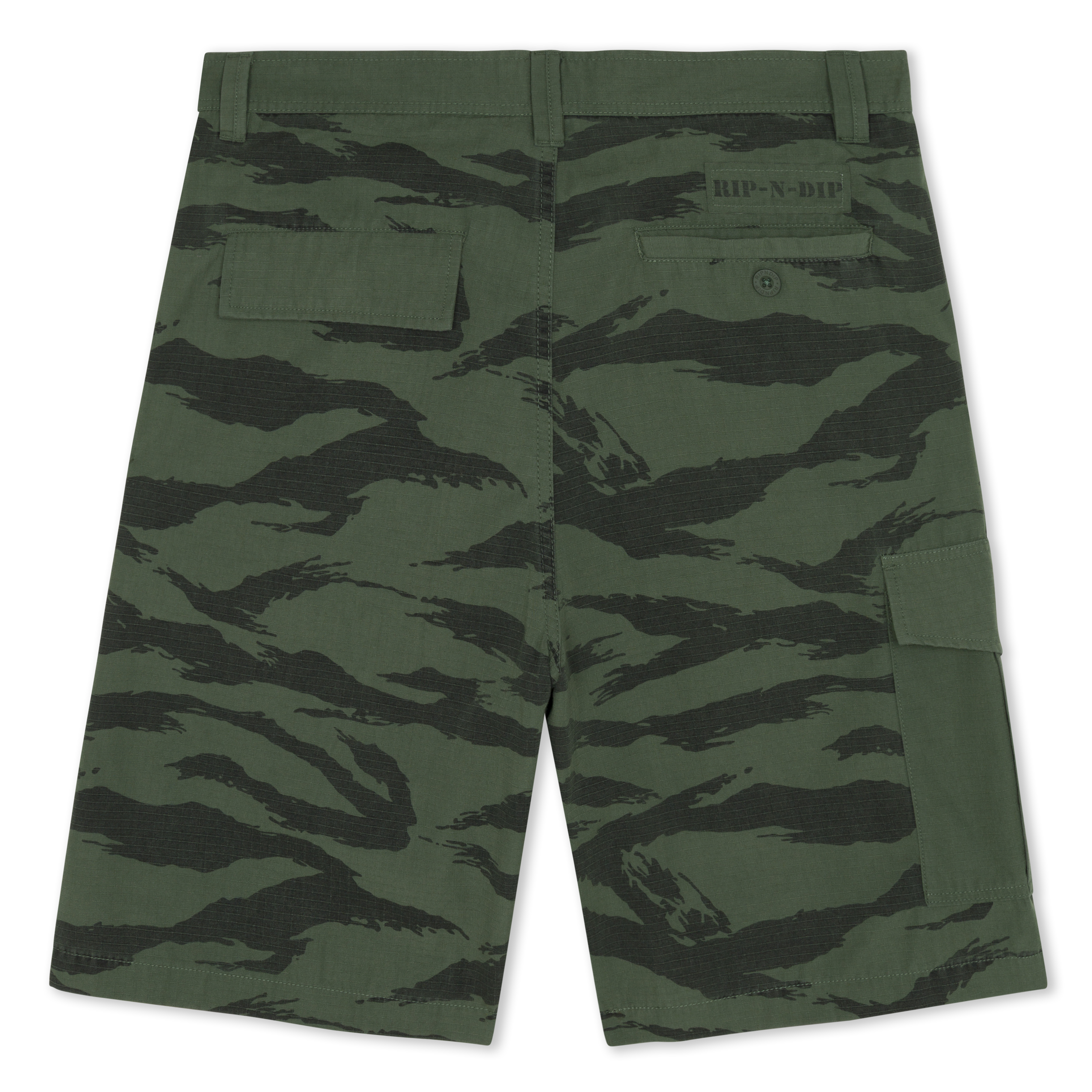 A Team Camo Cargo Shorts (Military Green)