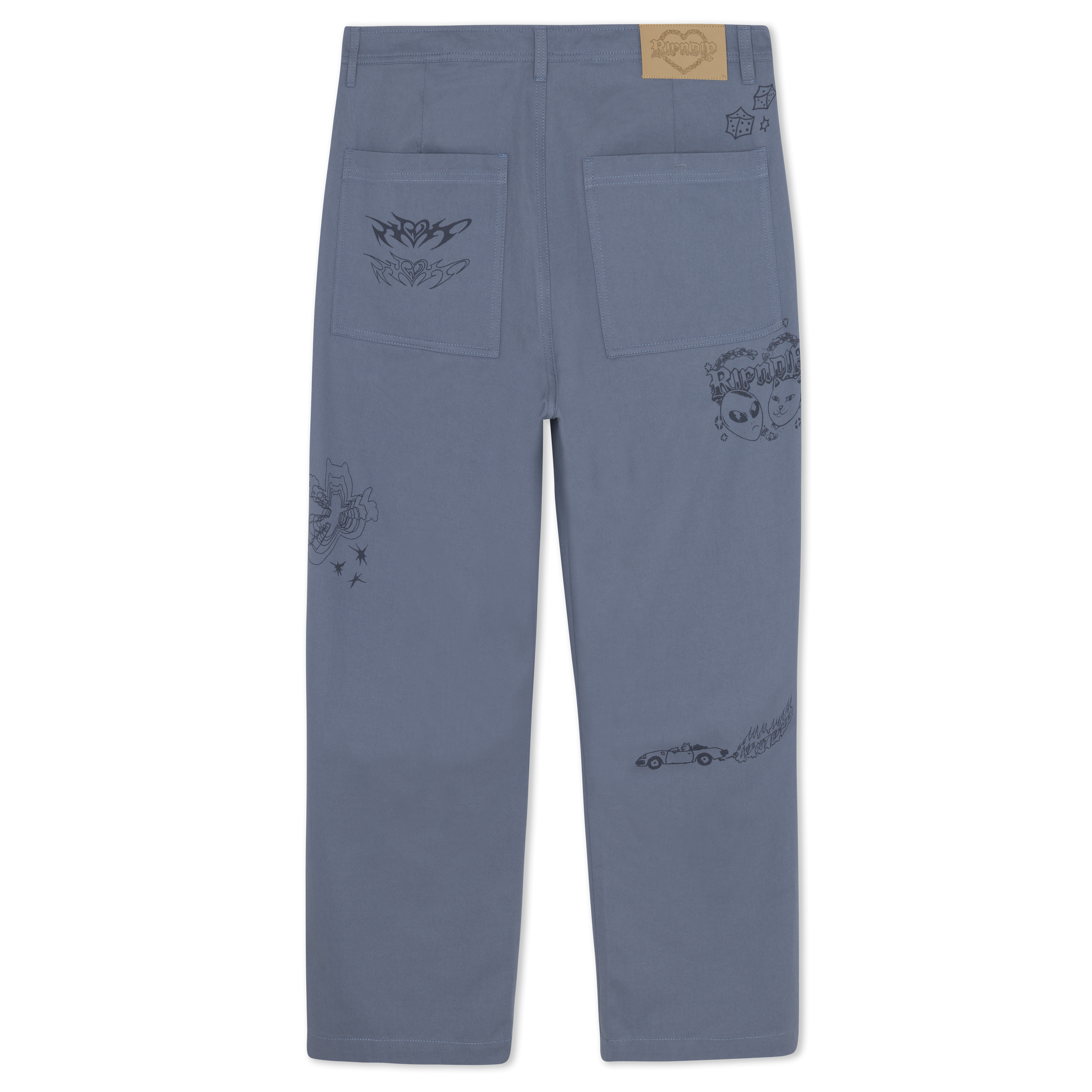 Westside Wide Fit Pants (Slate)
