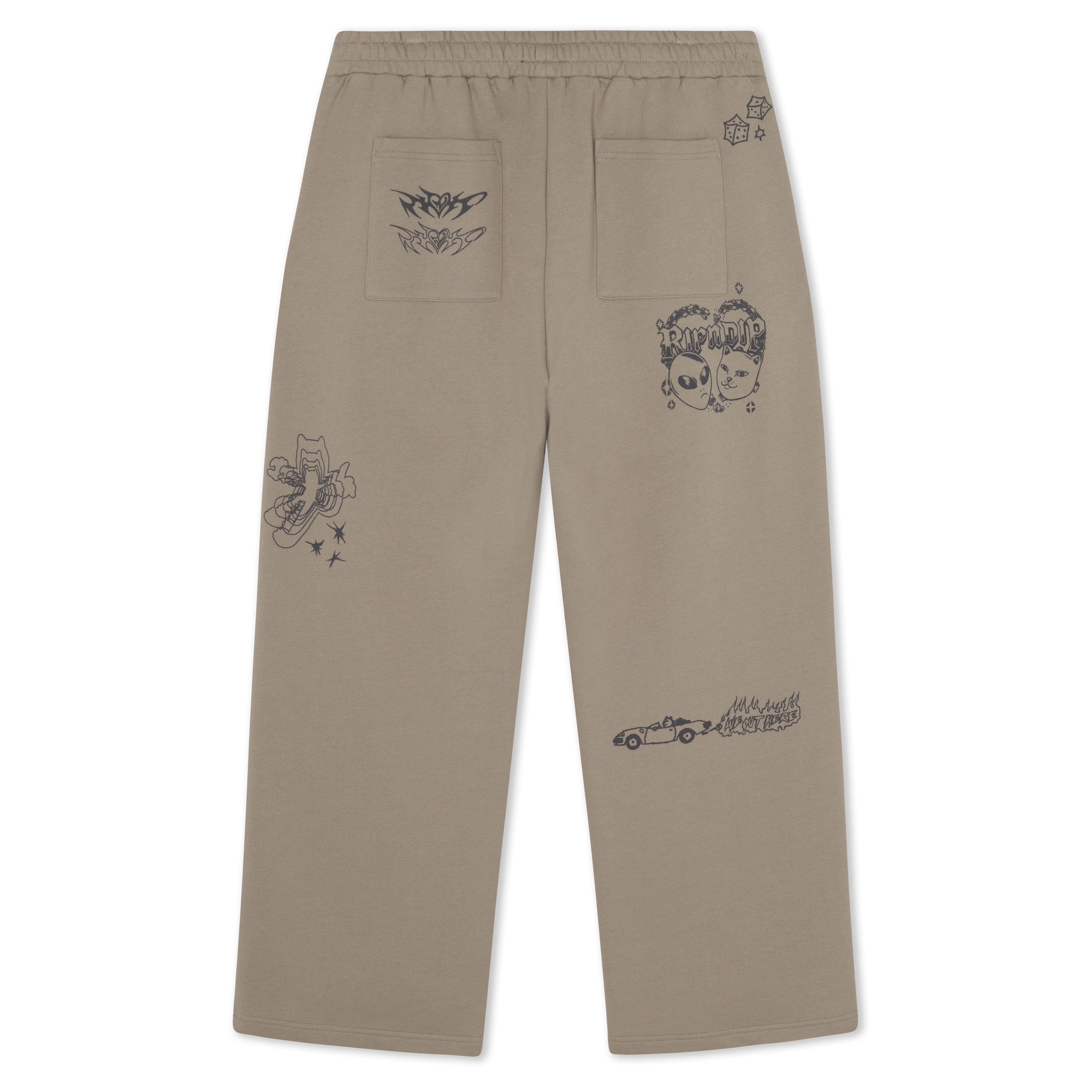 Westside Straight Leg Sweatpants (Dark Sand)