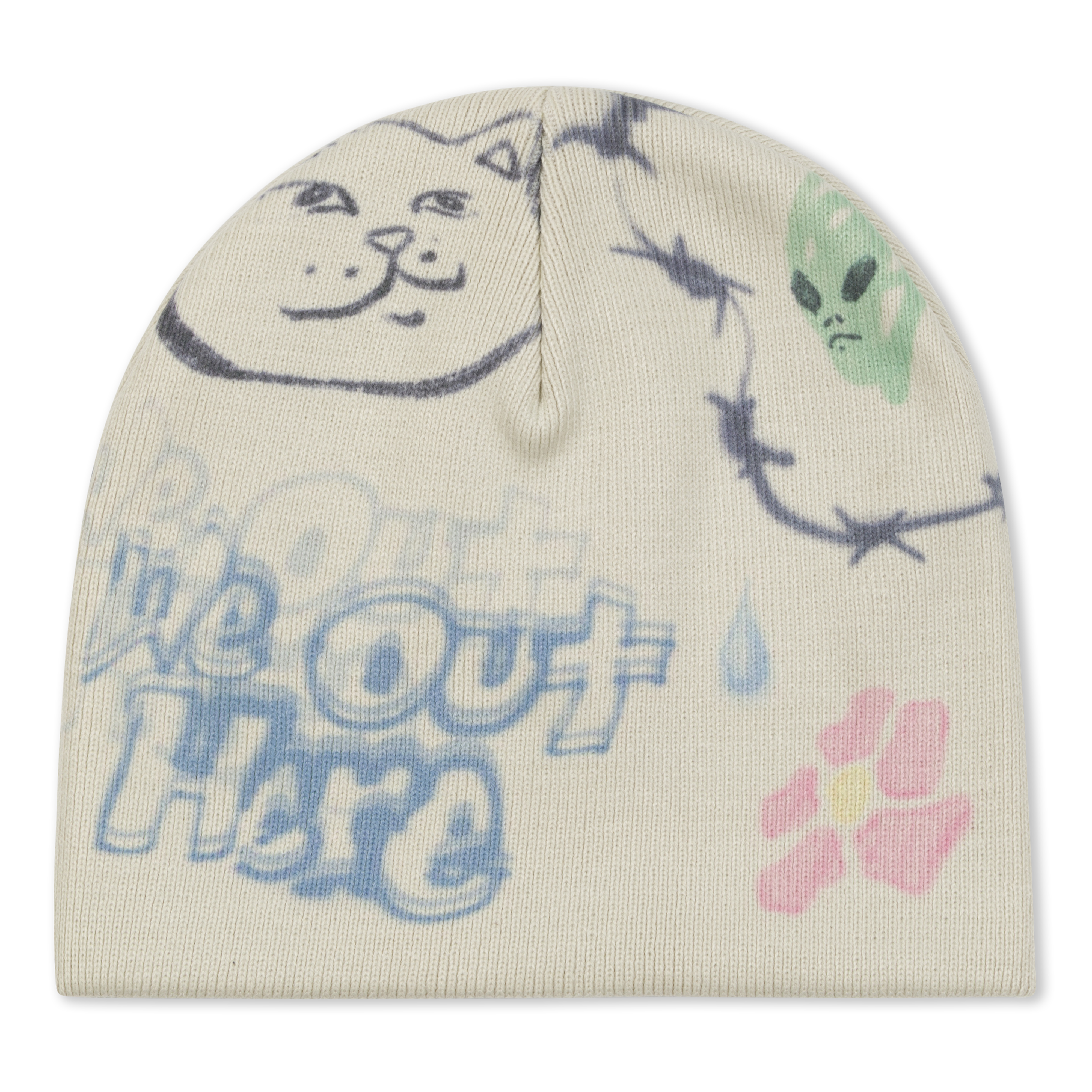 Goosebumps Skull Beanie (Bone)