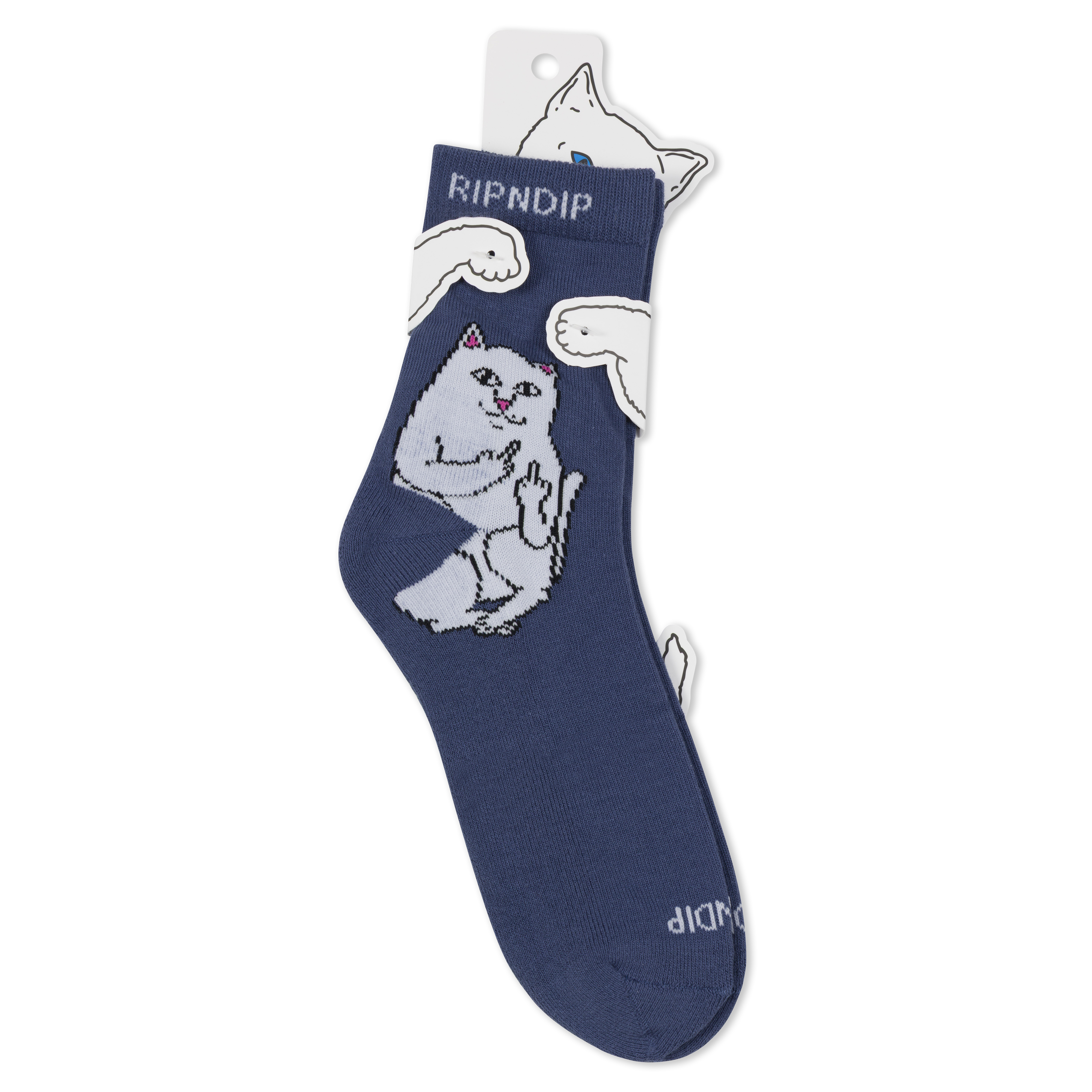 Lord Nermal Mid Socks (Navy)