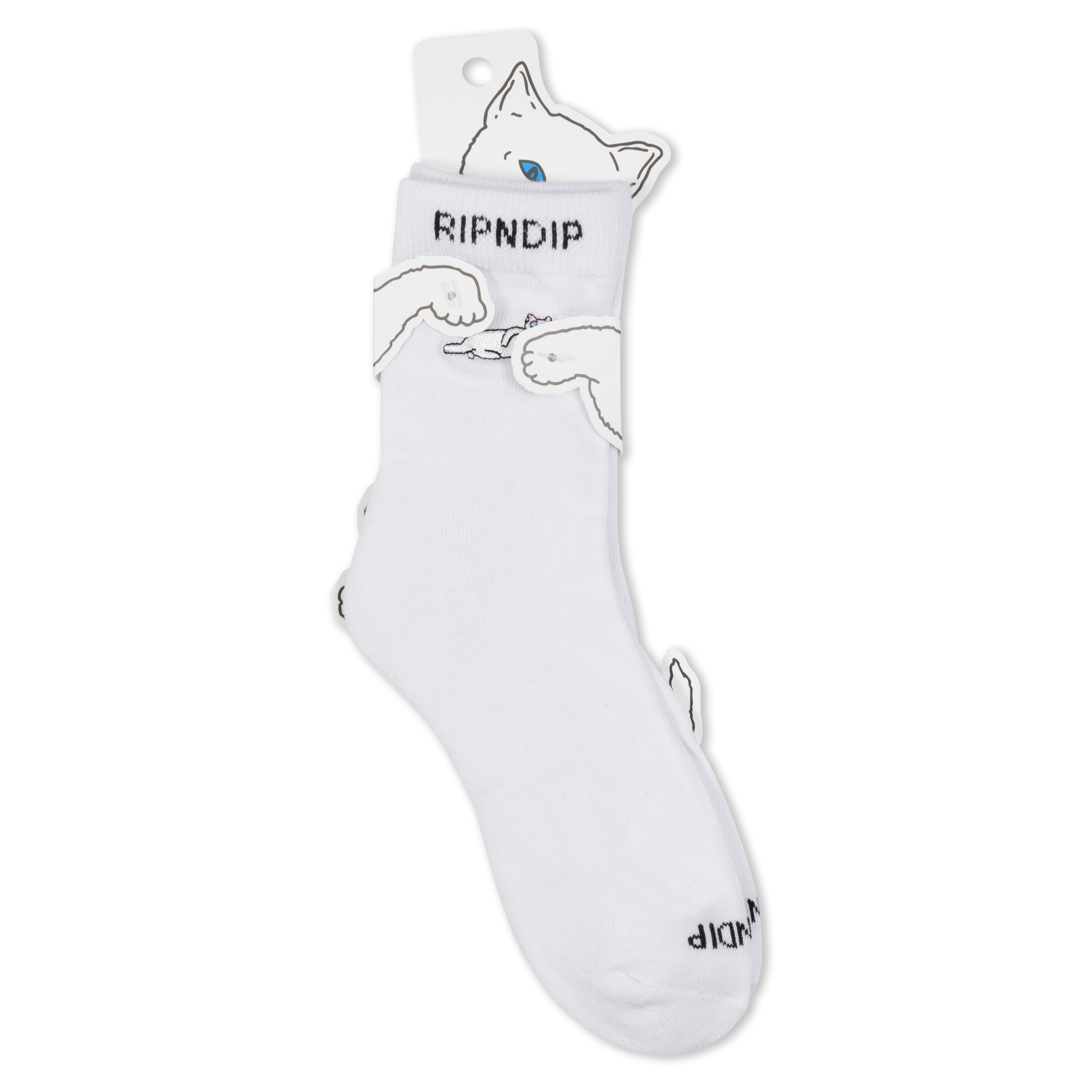 Castanza Mid Socks (White)