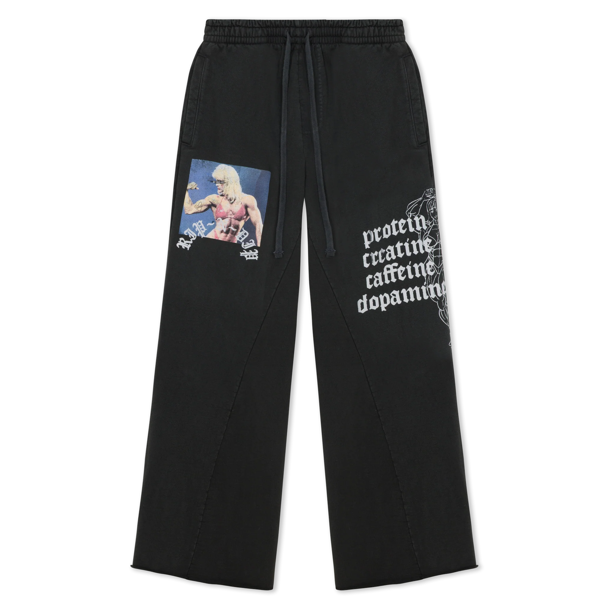 Protein Straight Leg 500GSM Sweatpants (Gunmetal)