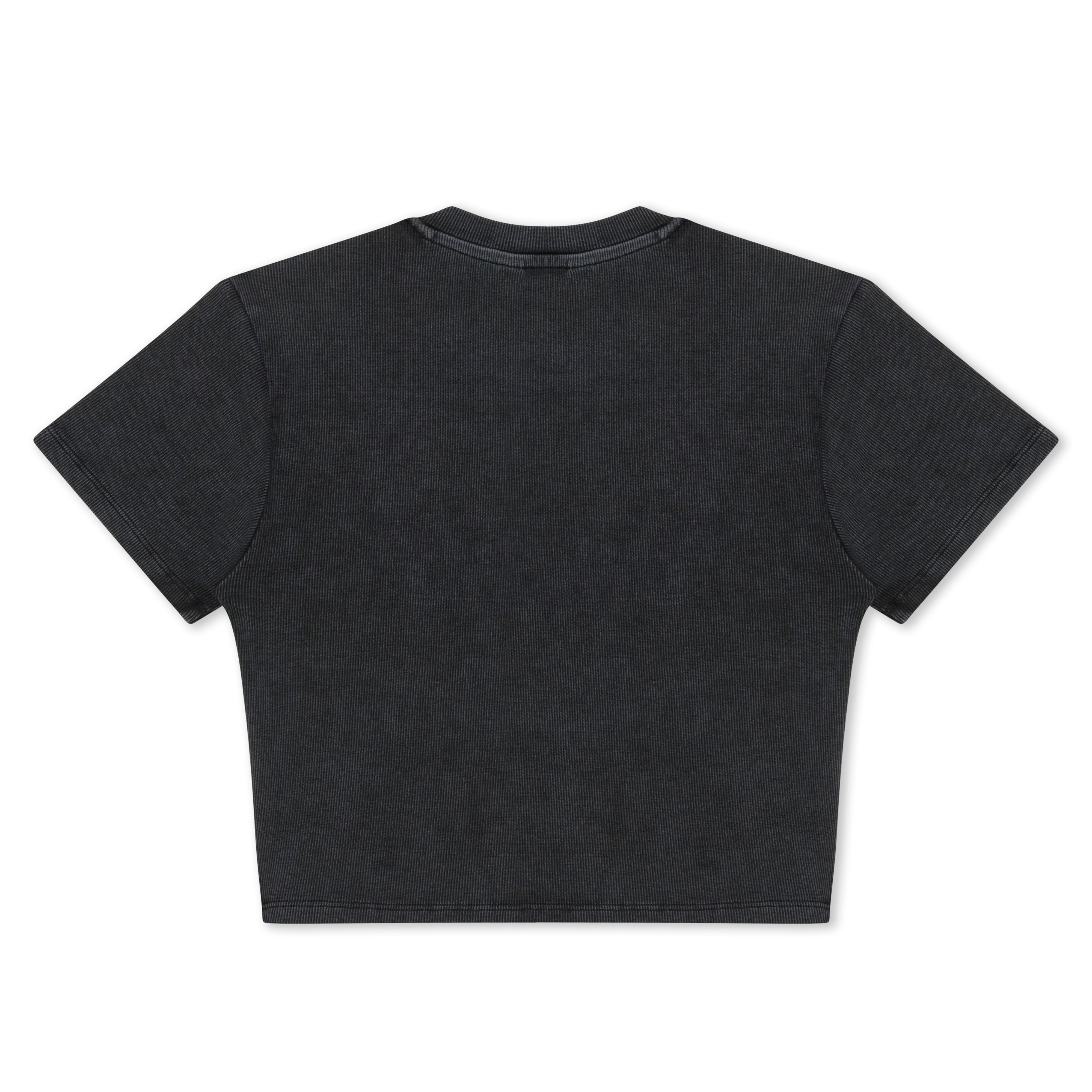 RIPNDIP DND Cropped Baby Tee (Black Vintage)