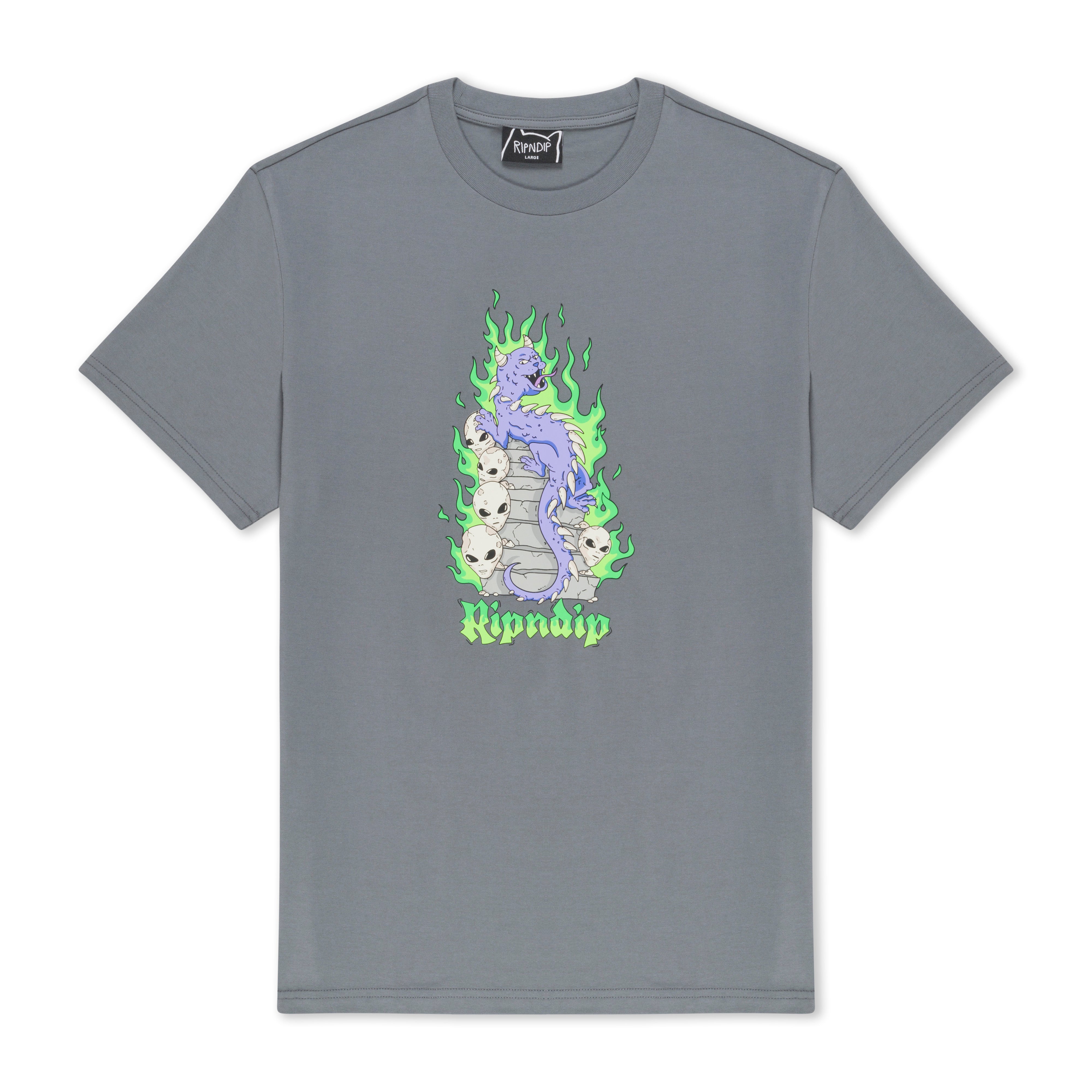 RIPNDIP Horntail Tee (Charcoal)