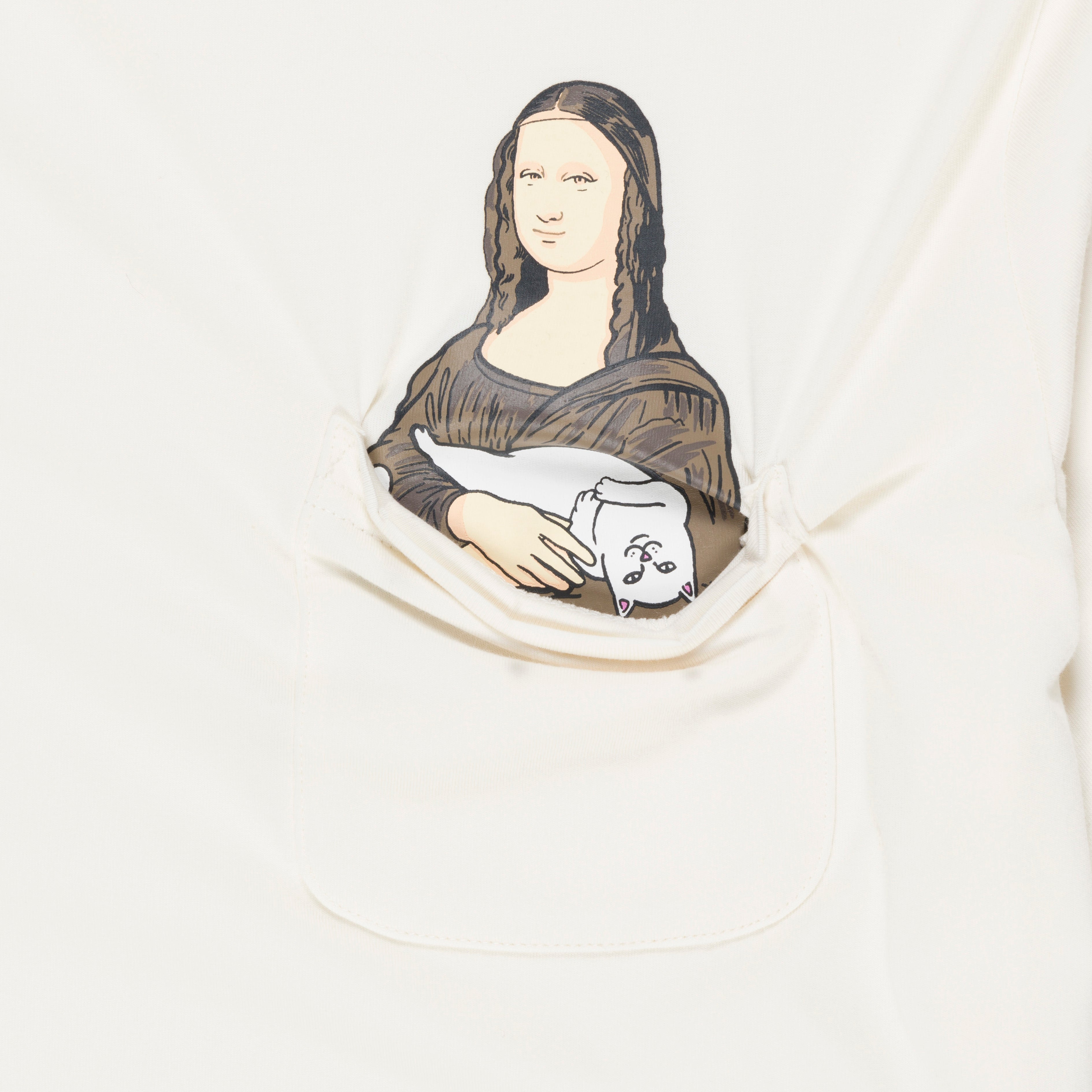 RIPNDIP Nermalisa Pocket Tee (Bone)