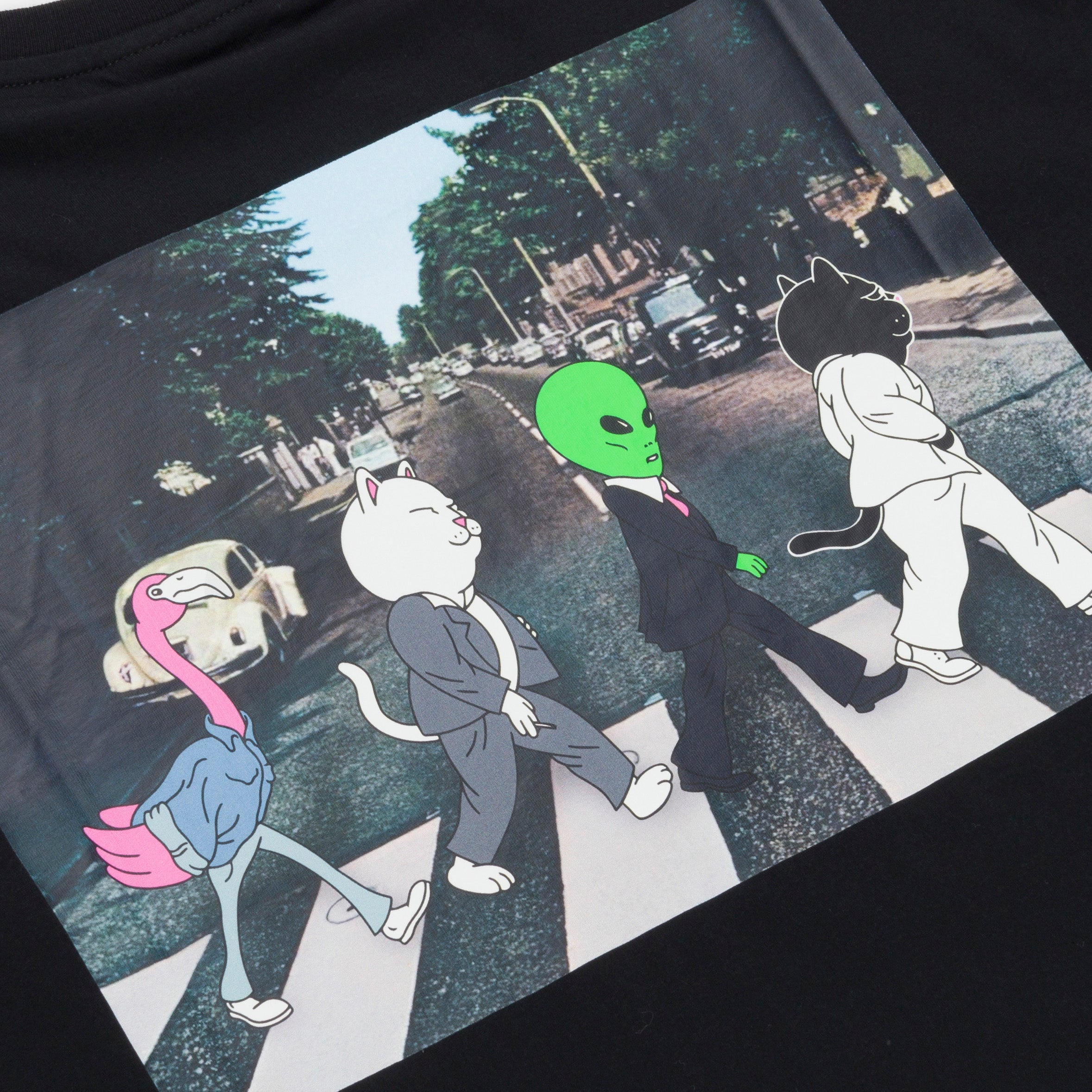 RIPNDIP Crosswalk Tee (Black)