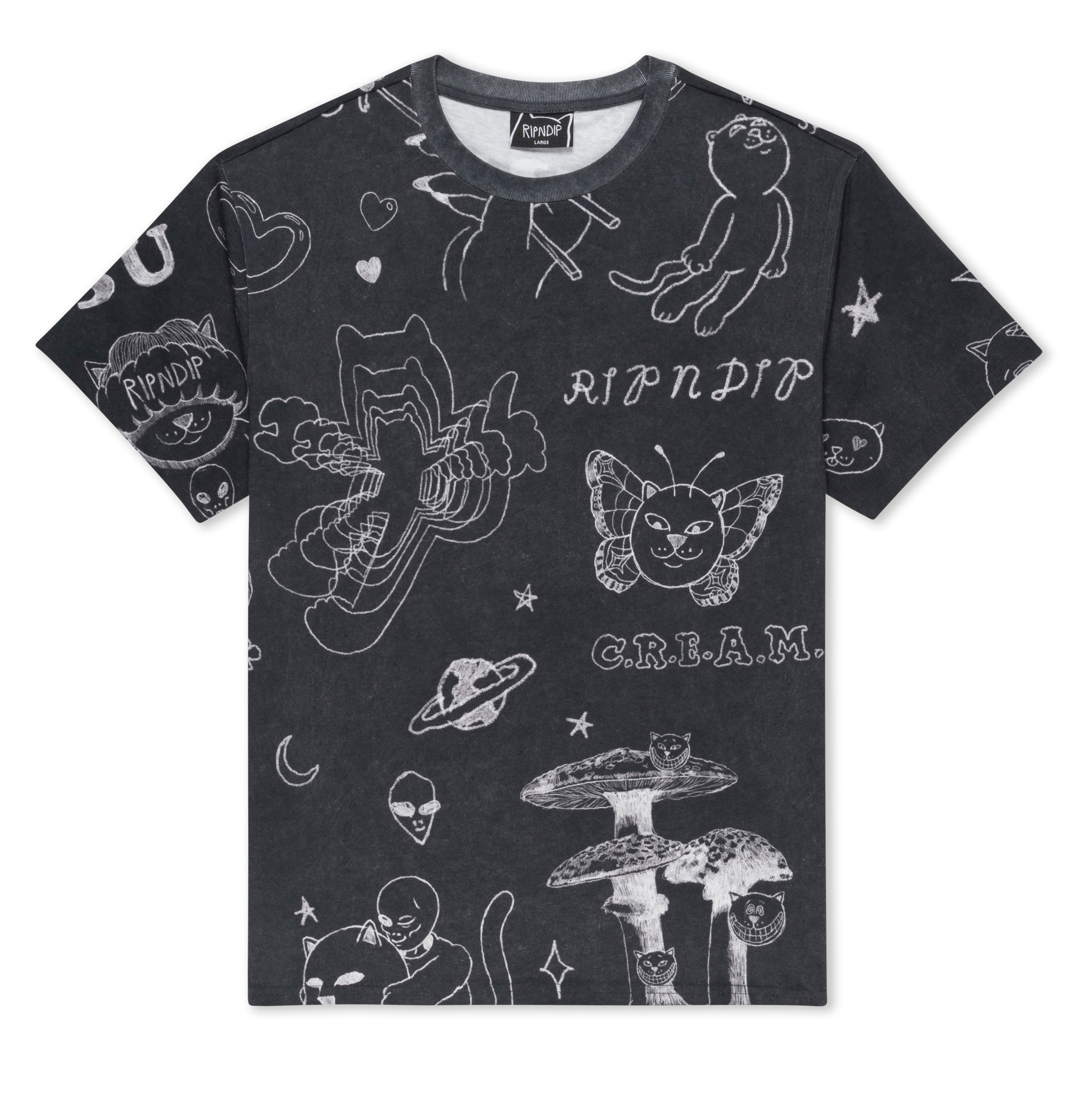 RIPNDIP Nermal Domination Tee (Black Wash)