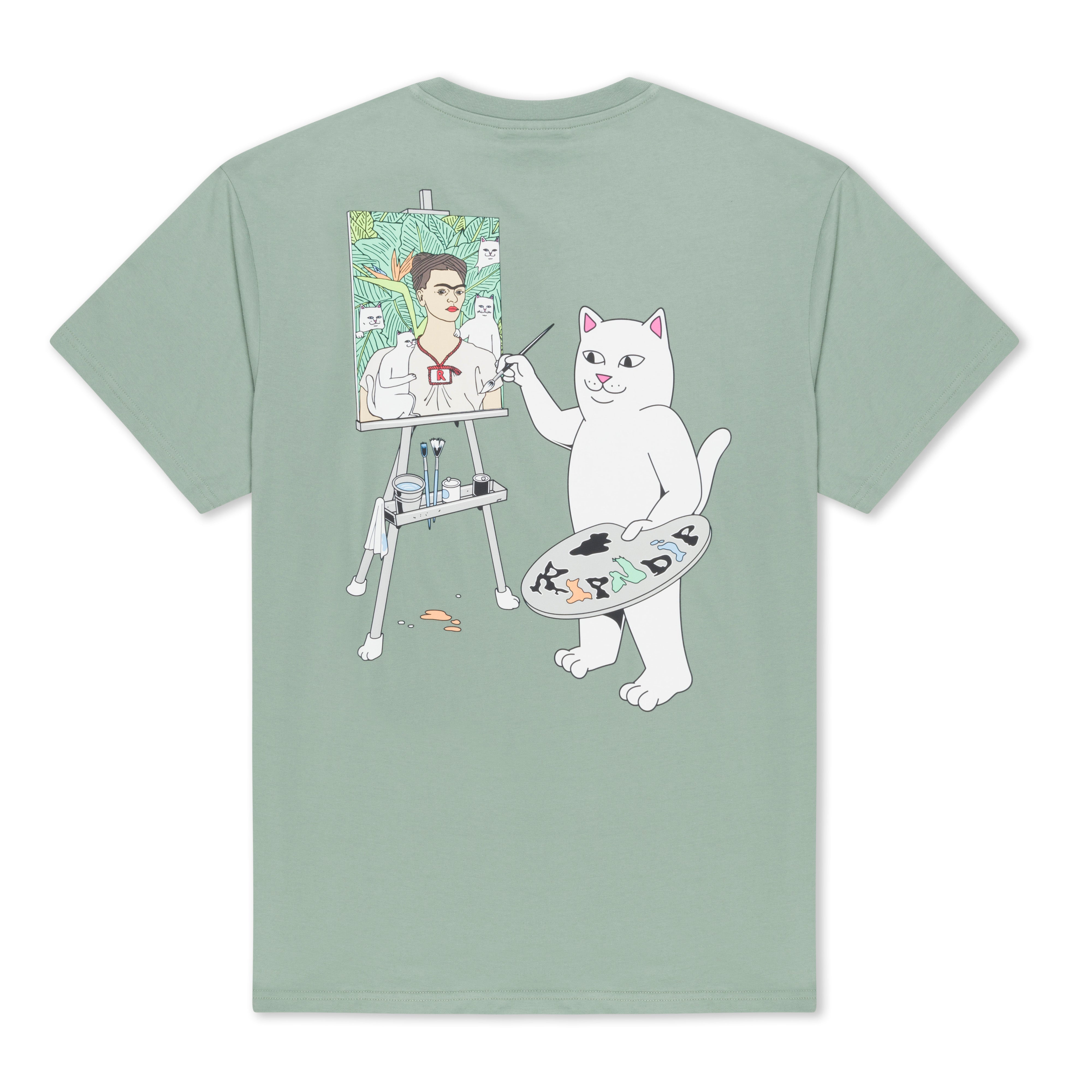 RIPNDIP Art Club Tee (Dusty Sage)