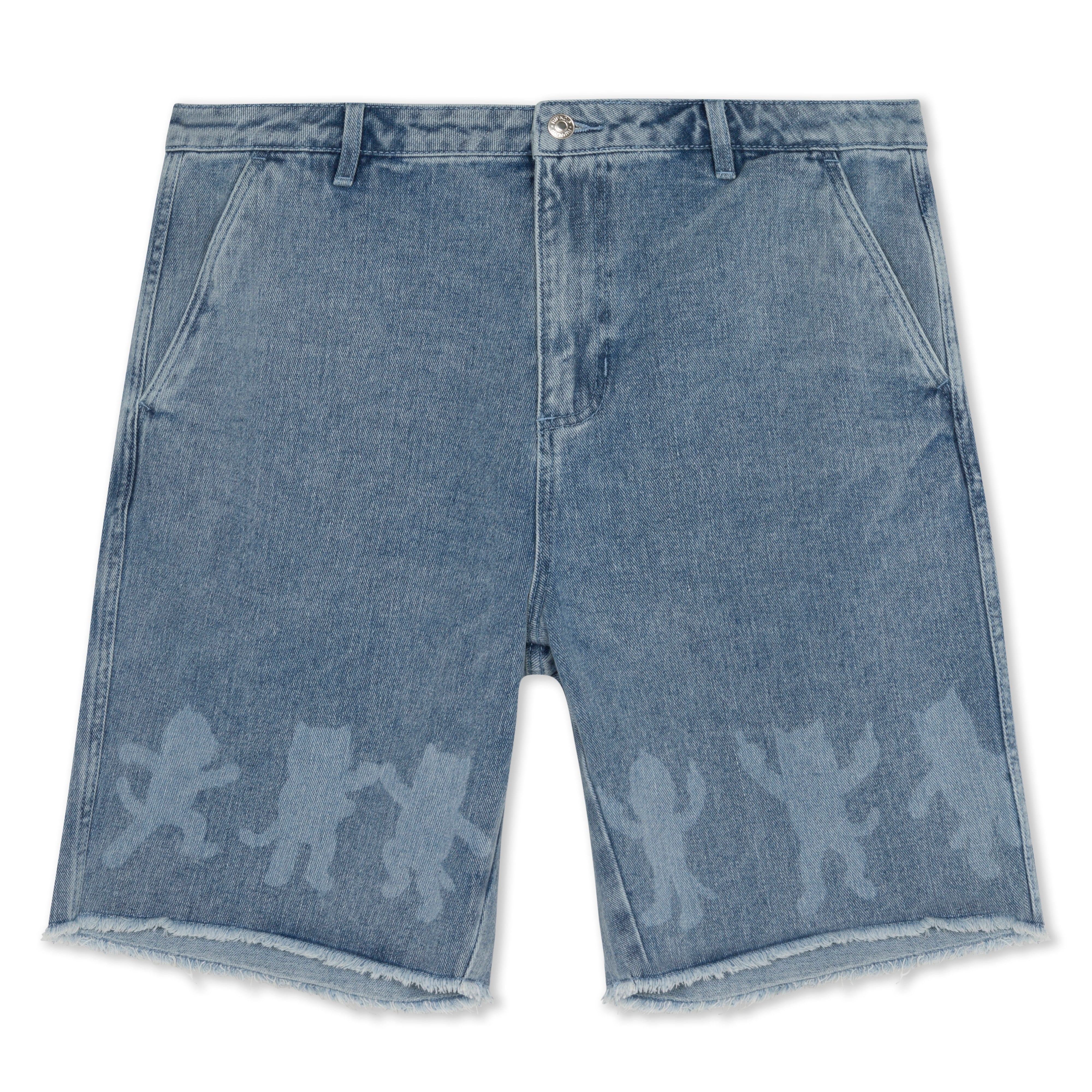 RIPNDIP Cosmic Nerm Denim Shorts (Medium Wash)