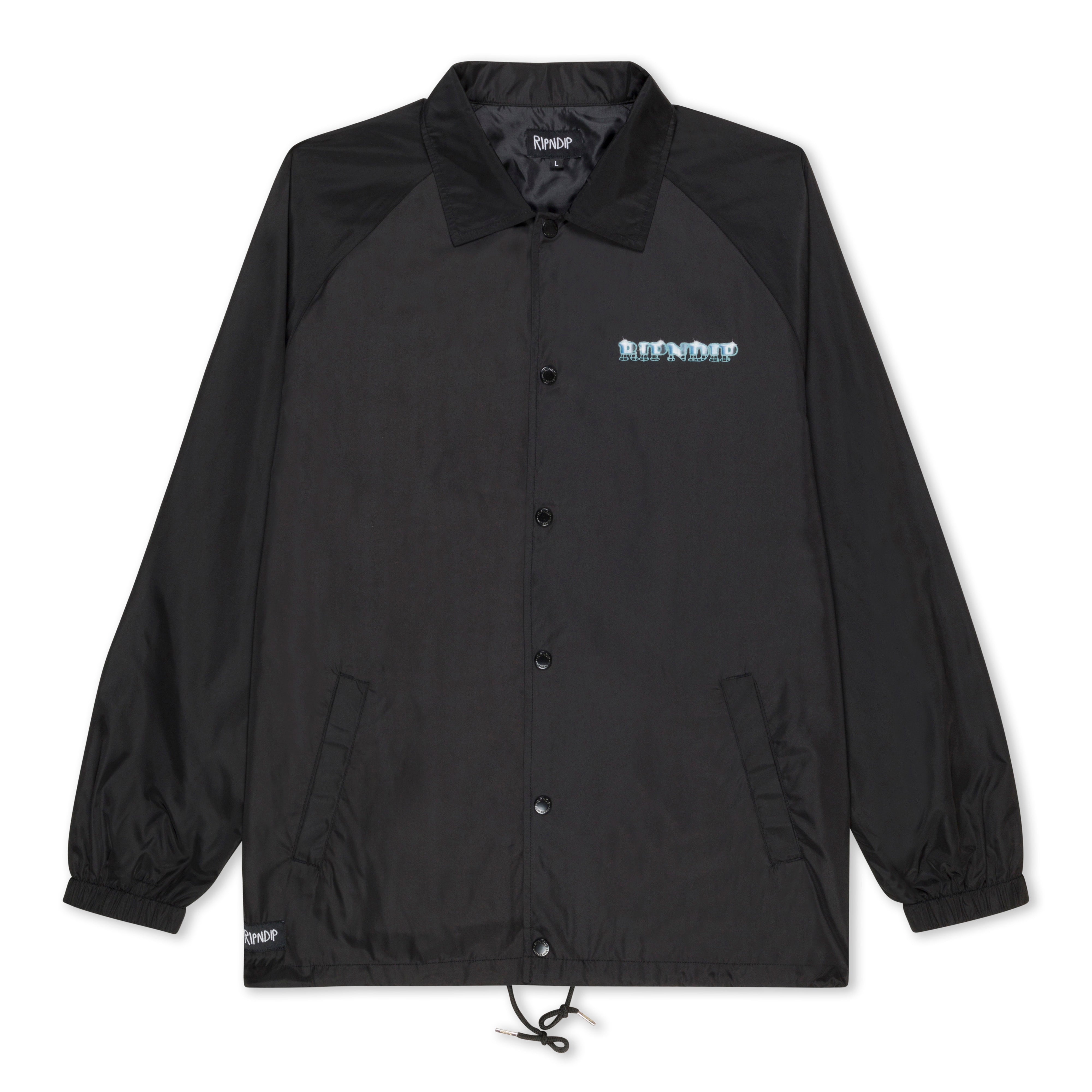 RIPNDIP Afterlife Coaches Jacket (Black)