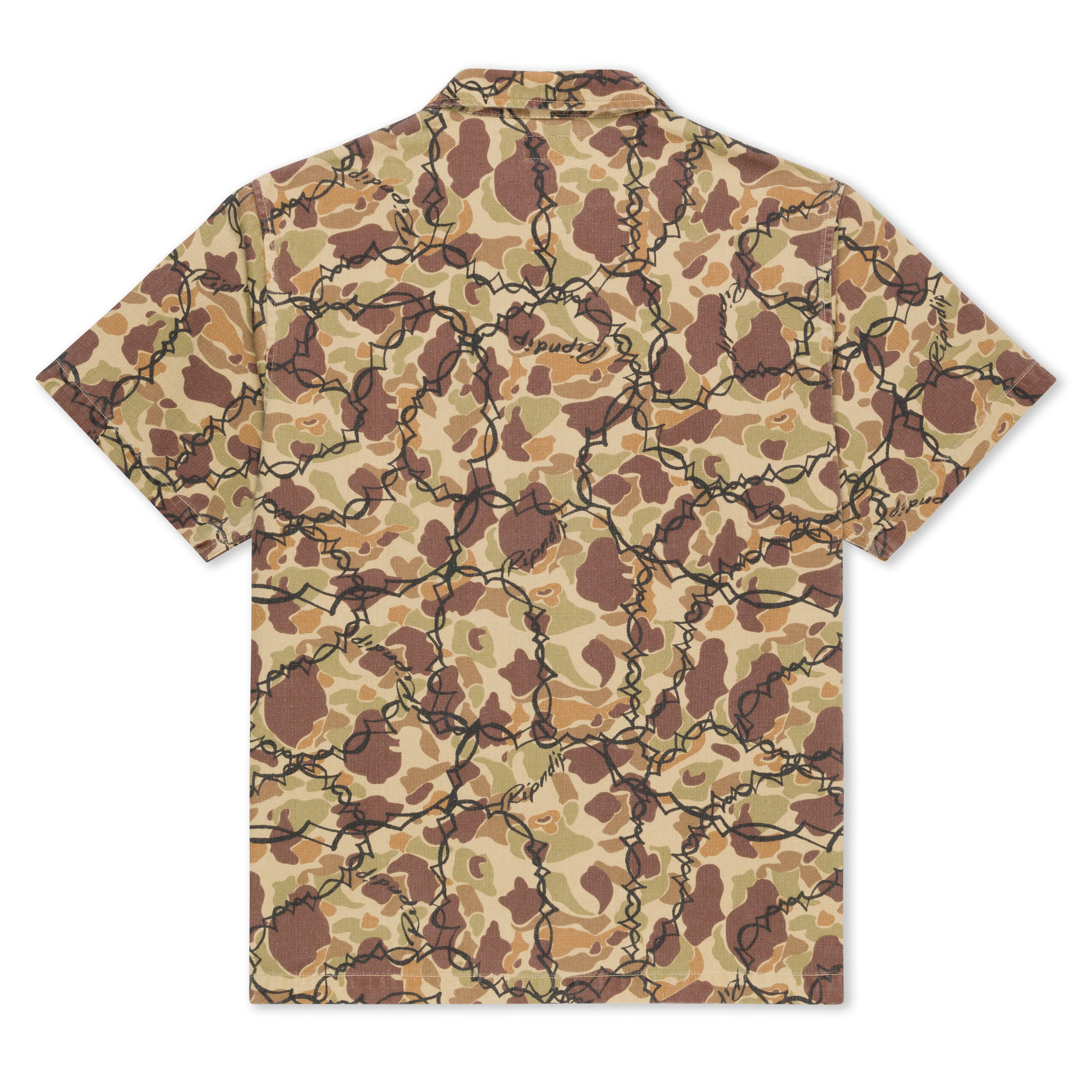 RIPNDIP Wired Zip Up Shirt (Tan)