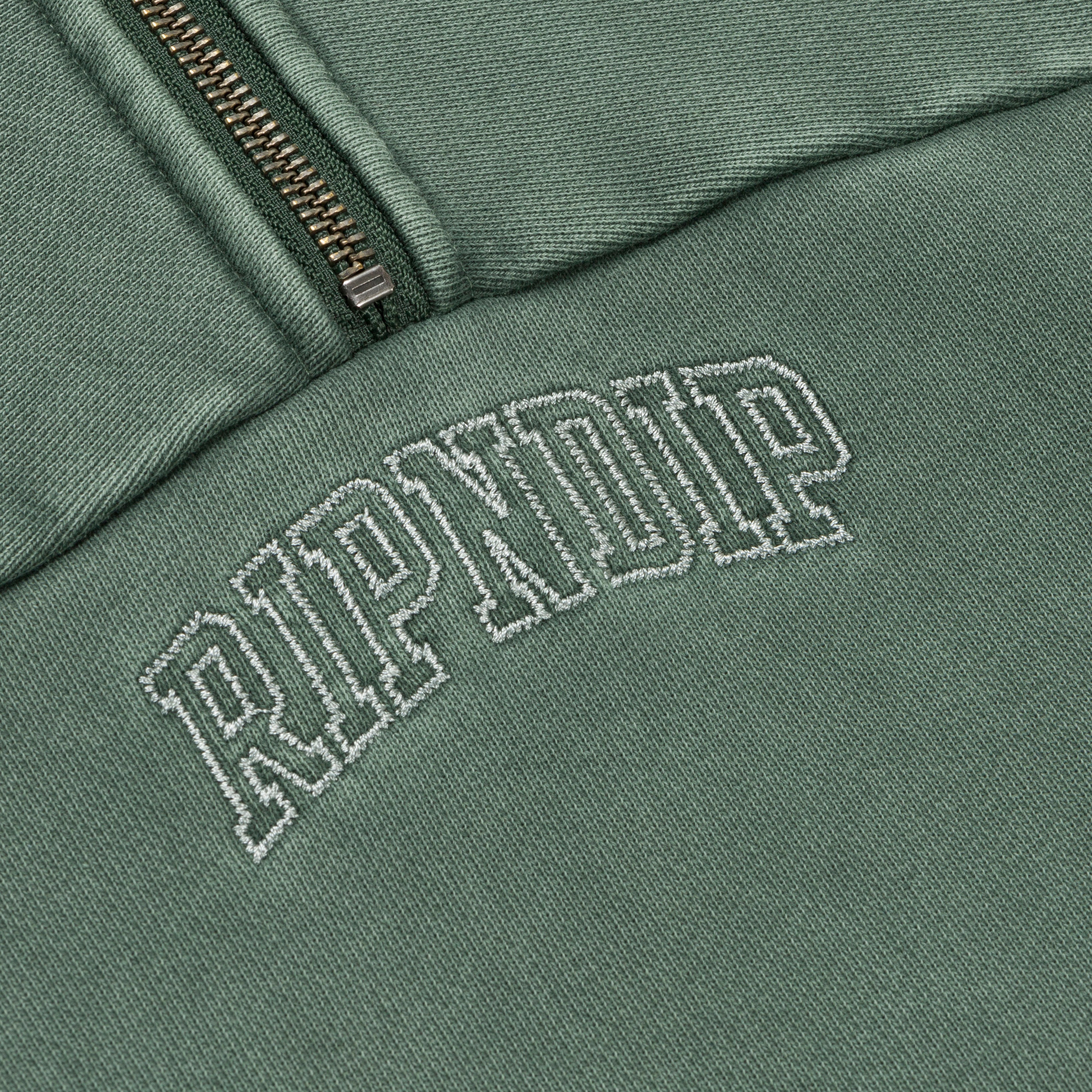 RIPNDIP Night Quarter Zip Jacket (Dusty Pine)