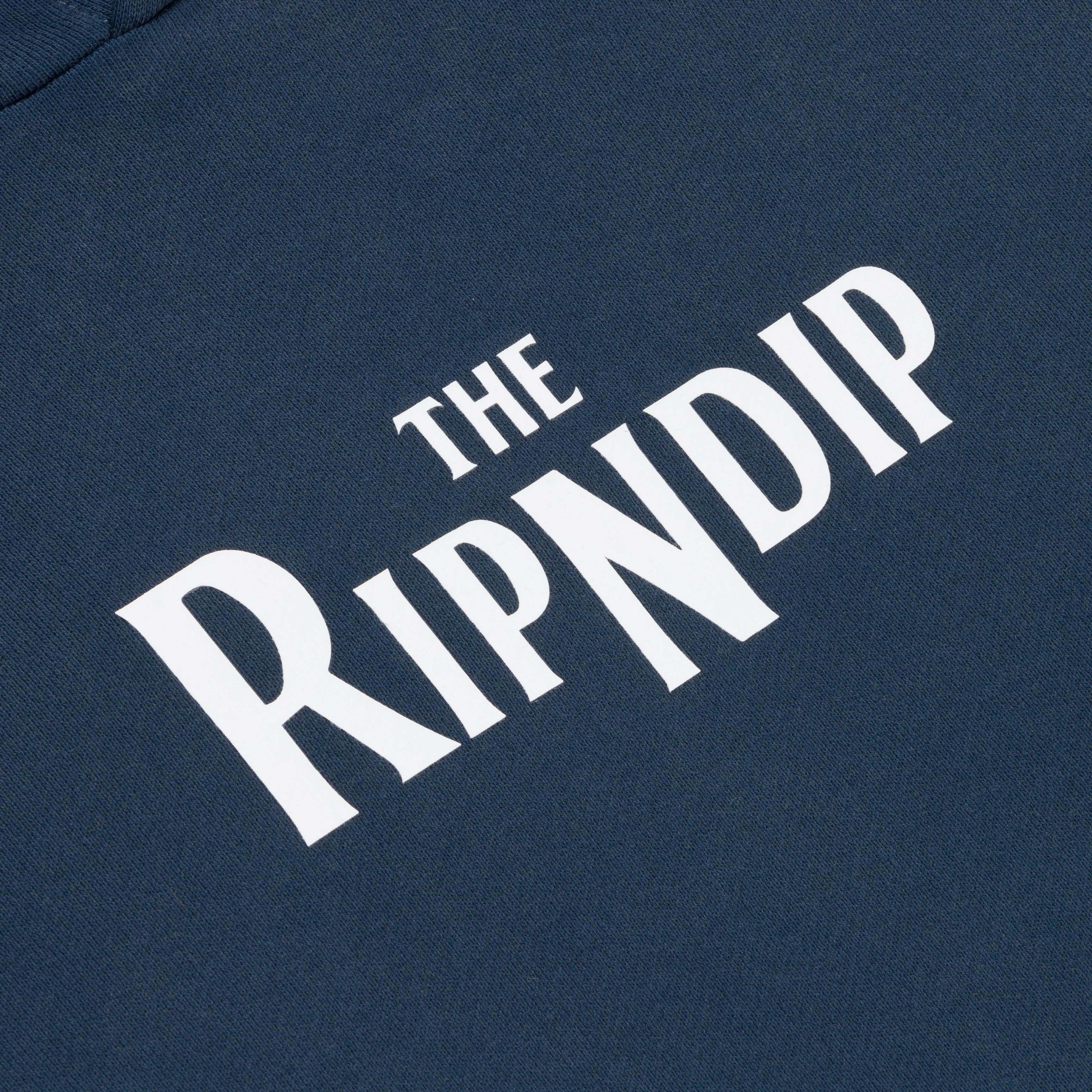 RIPNDIP Crosswalk Hoodie  (Navy Vintage Wash)