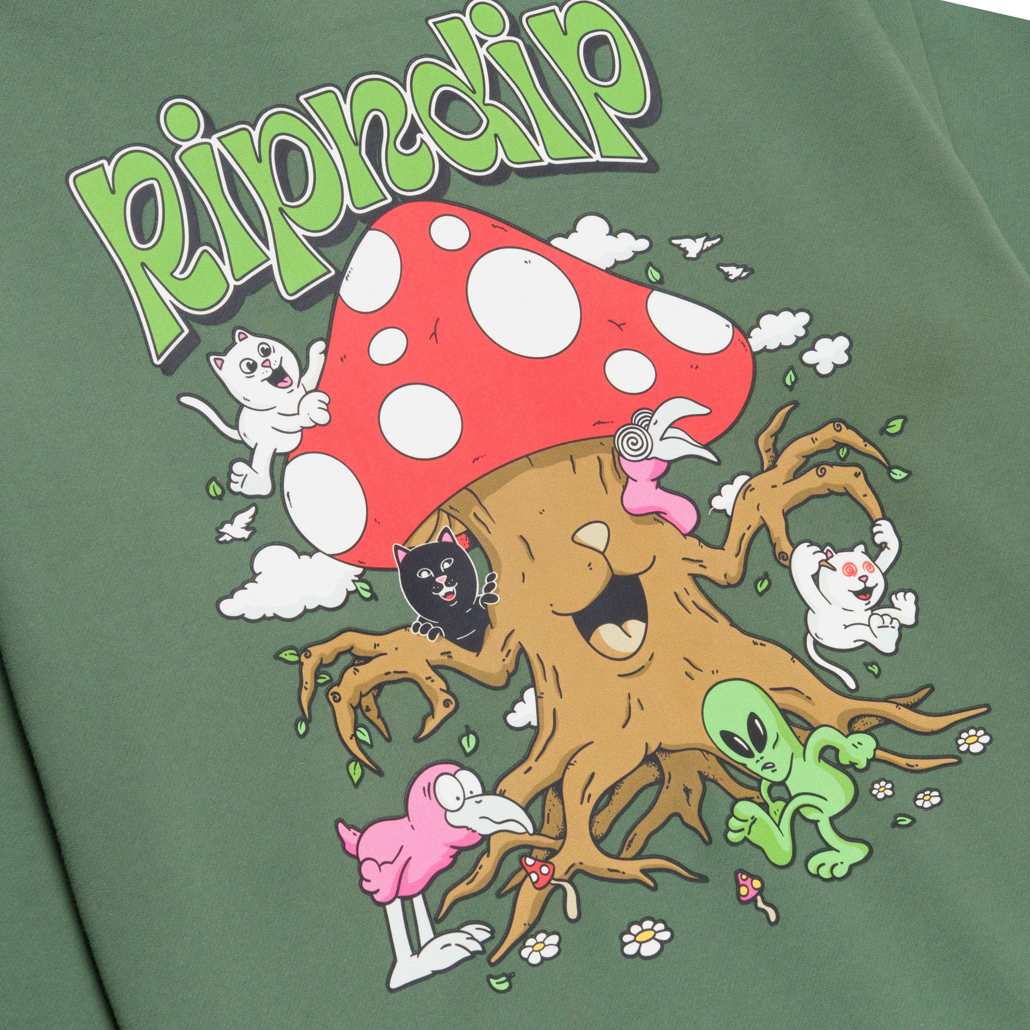 RIPNDIP Playground Hoodie (Light Olive)