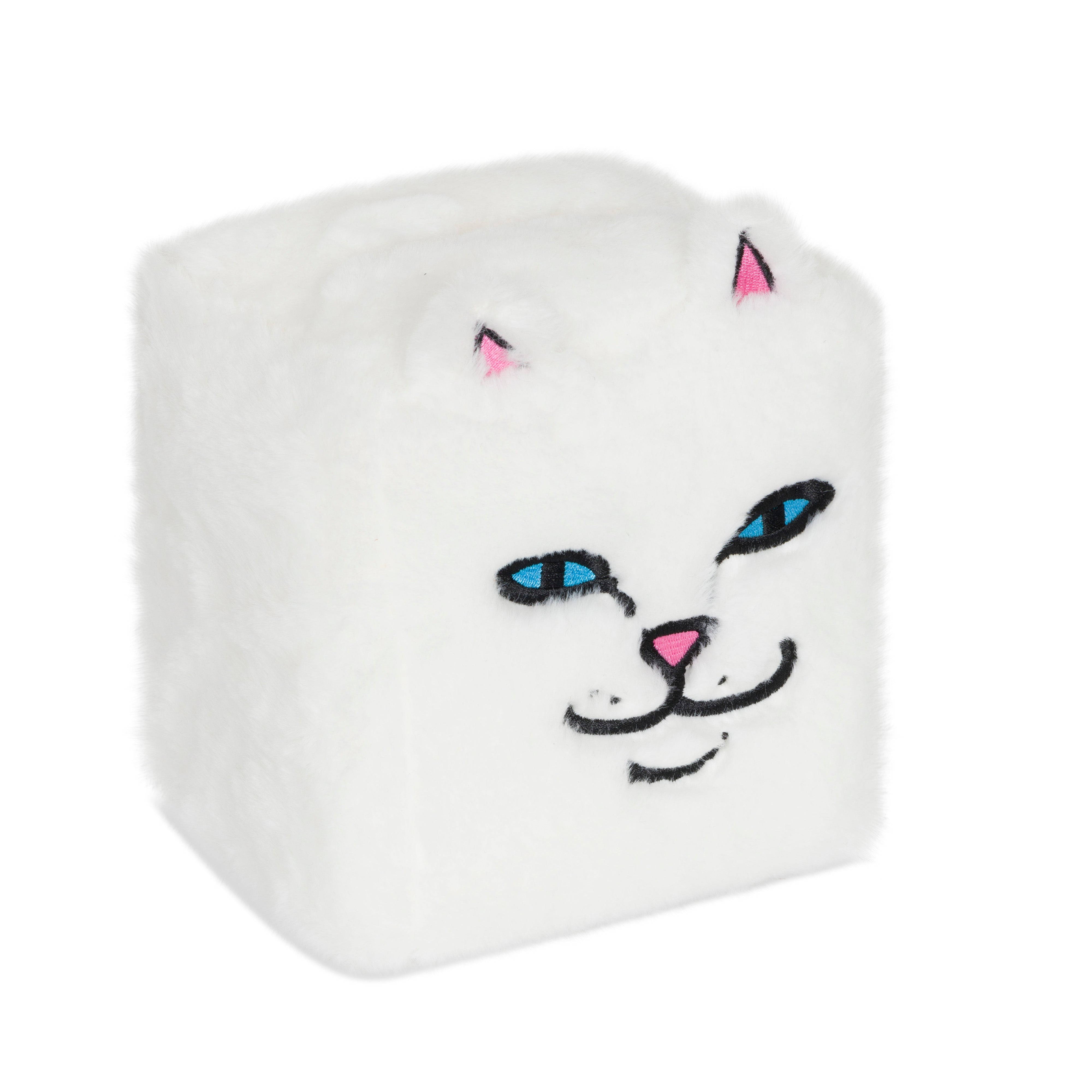 RIPNDIP Lord Nermal Tissue Box Cover  (White)