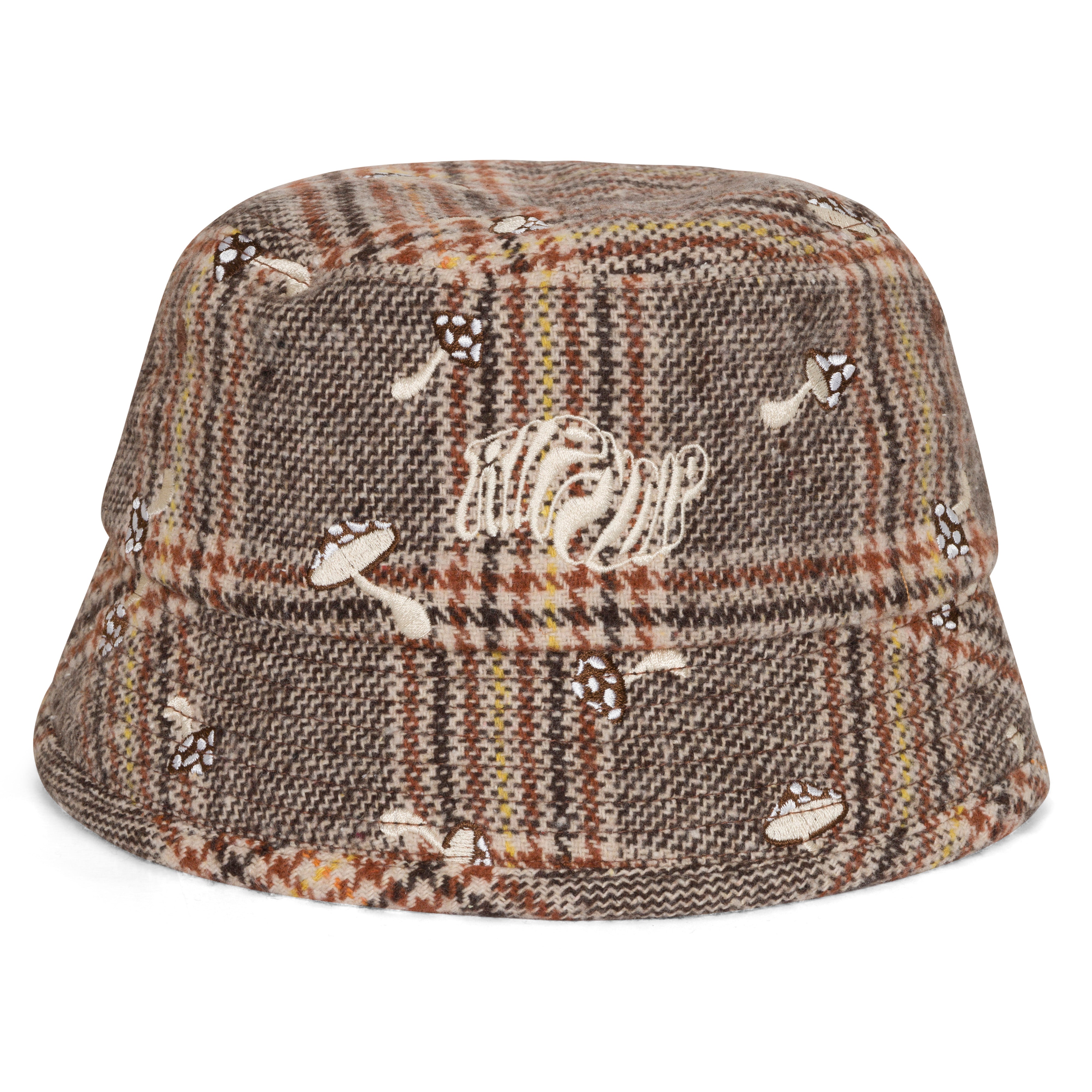 RIPNDIP Euphoria Bucket Hat (Brown Plaid)