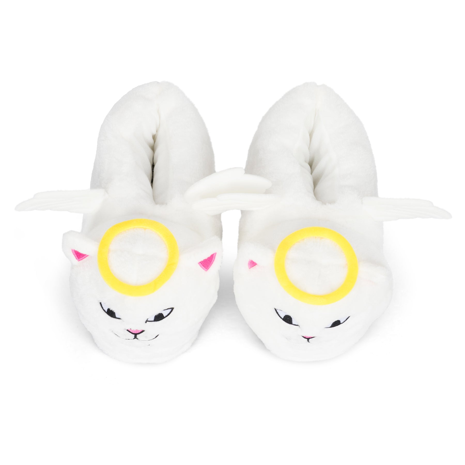 Lord Angel Plush Slippers (White)