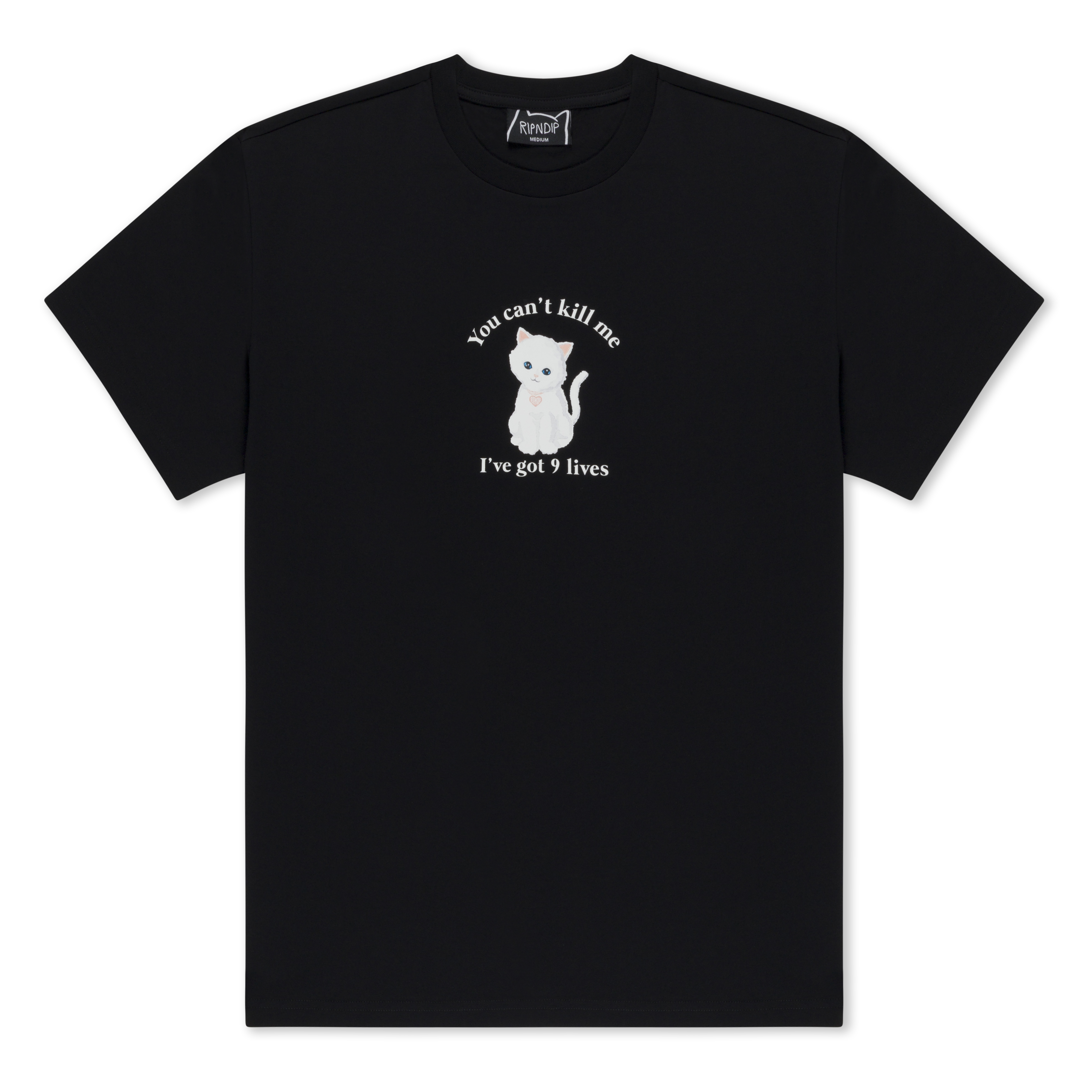 RIPNDIP 9 Lives Tee (Black)