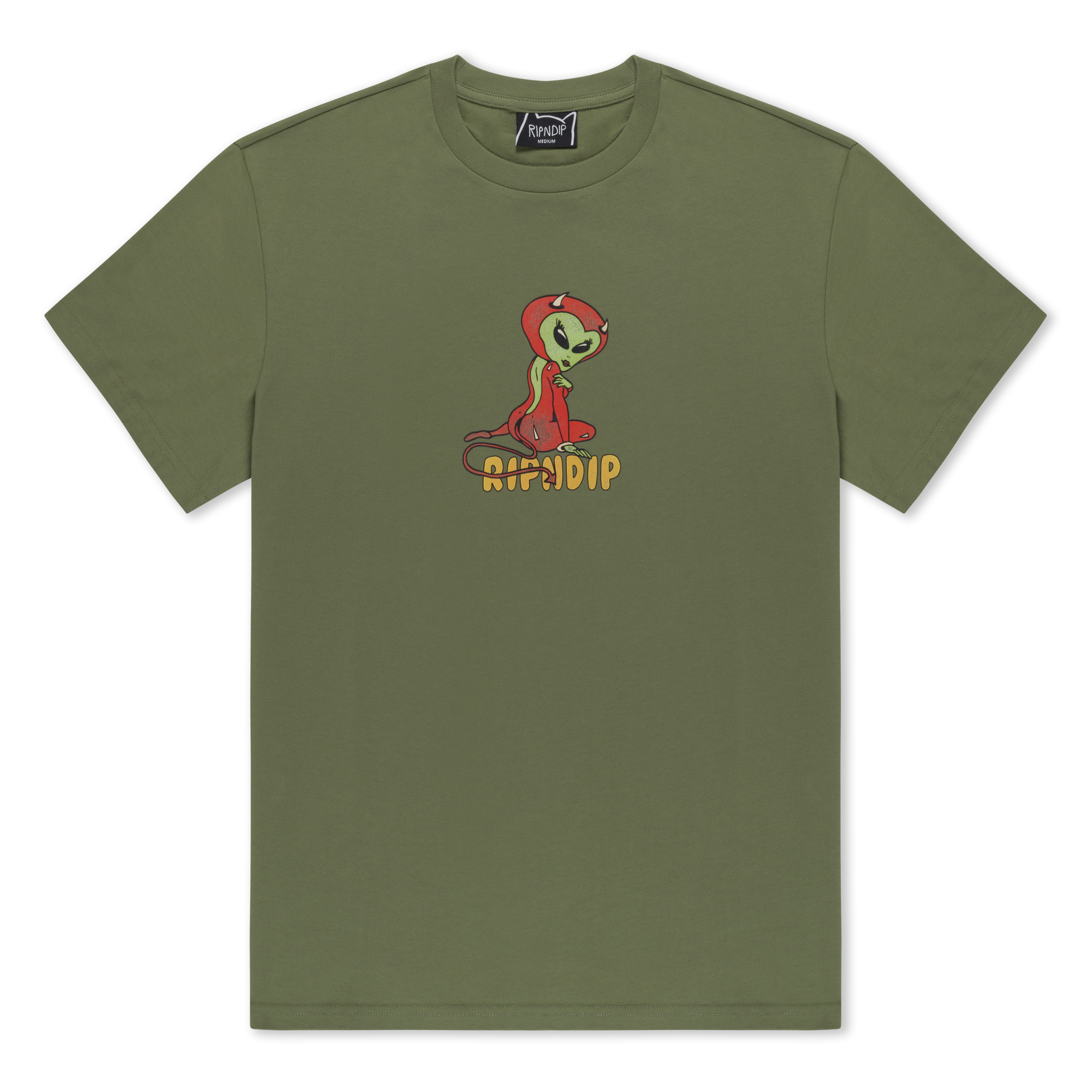 RIPNDIP Devil Alien Tee (Dusty Forest)