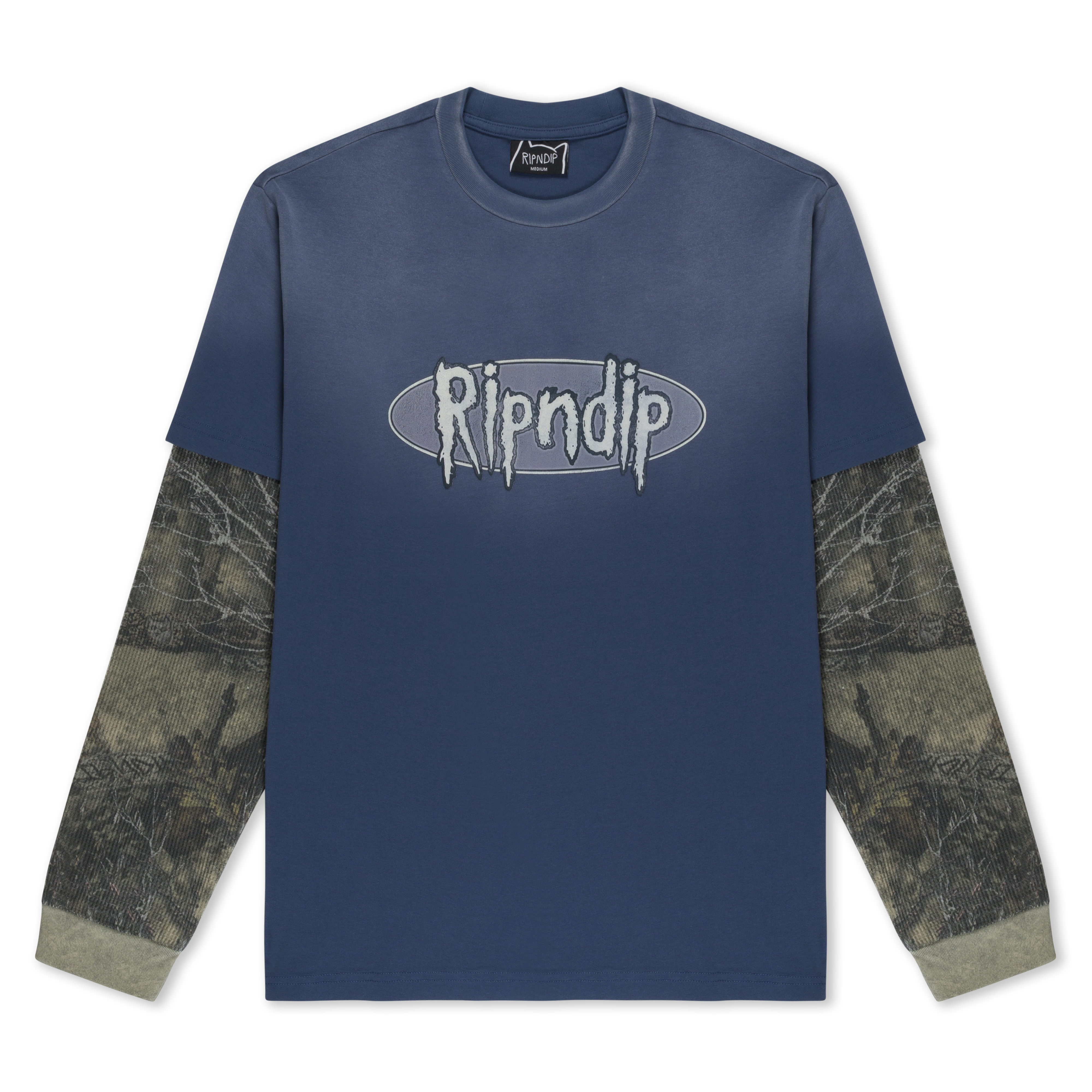 RIPNDIP Sic Double Long Sleeve (Slate / Camo)