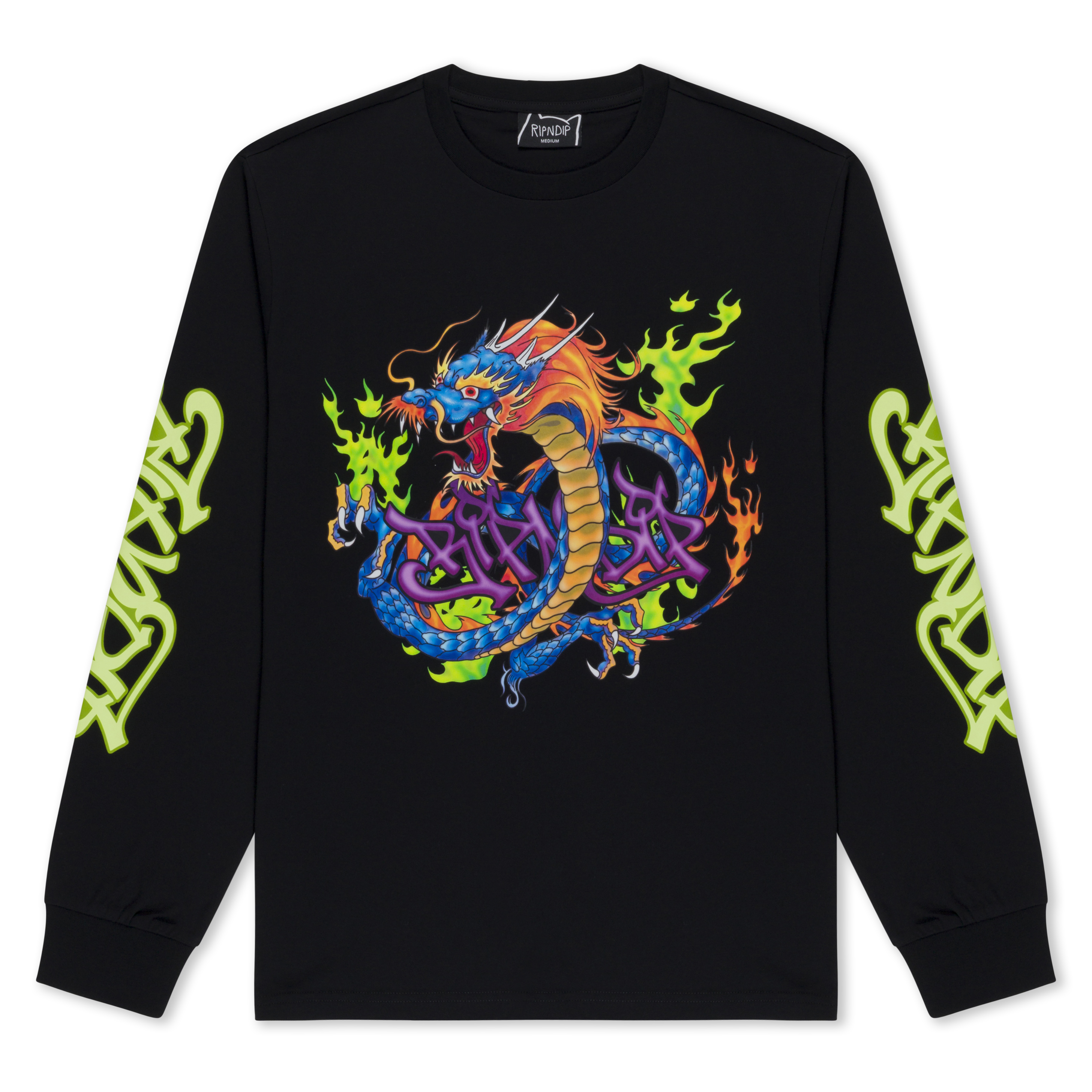 RIPNDIP Dragonology Long Sleeve (Black)