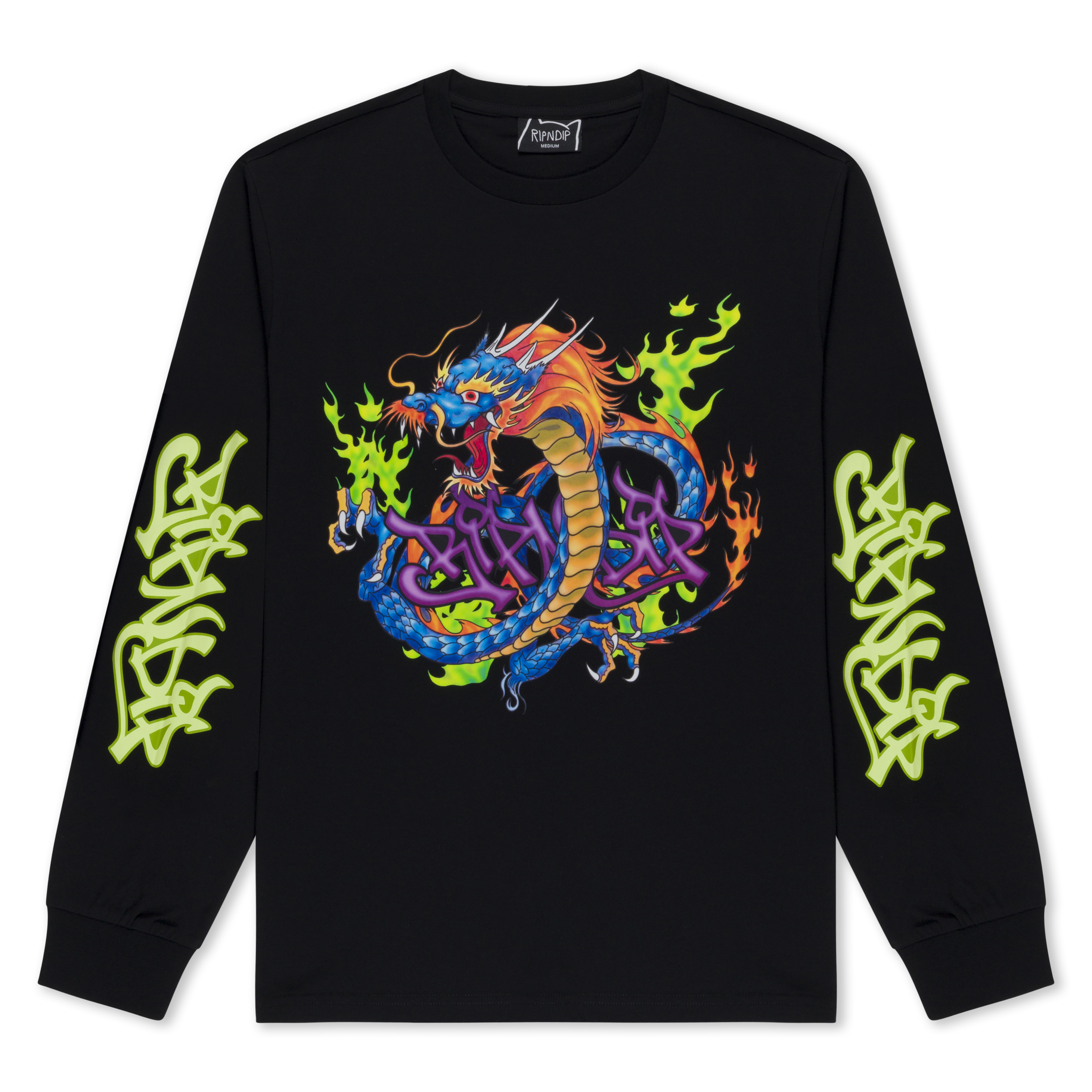 RIPNDIP Dragonology Long Sleeve (Black)