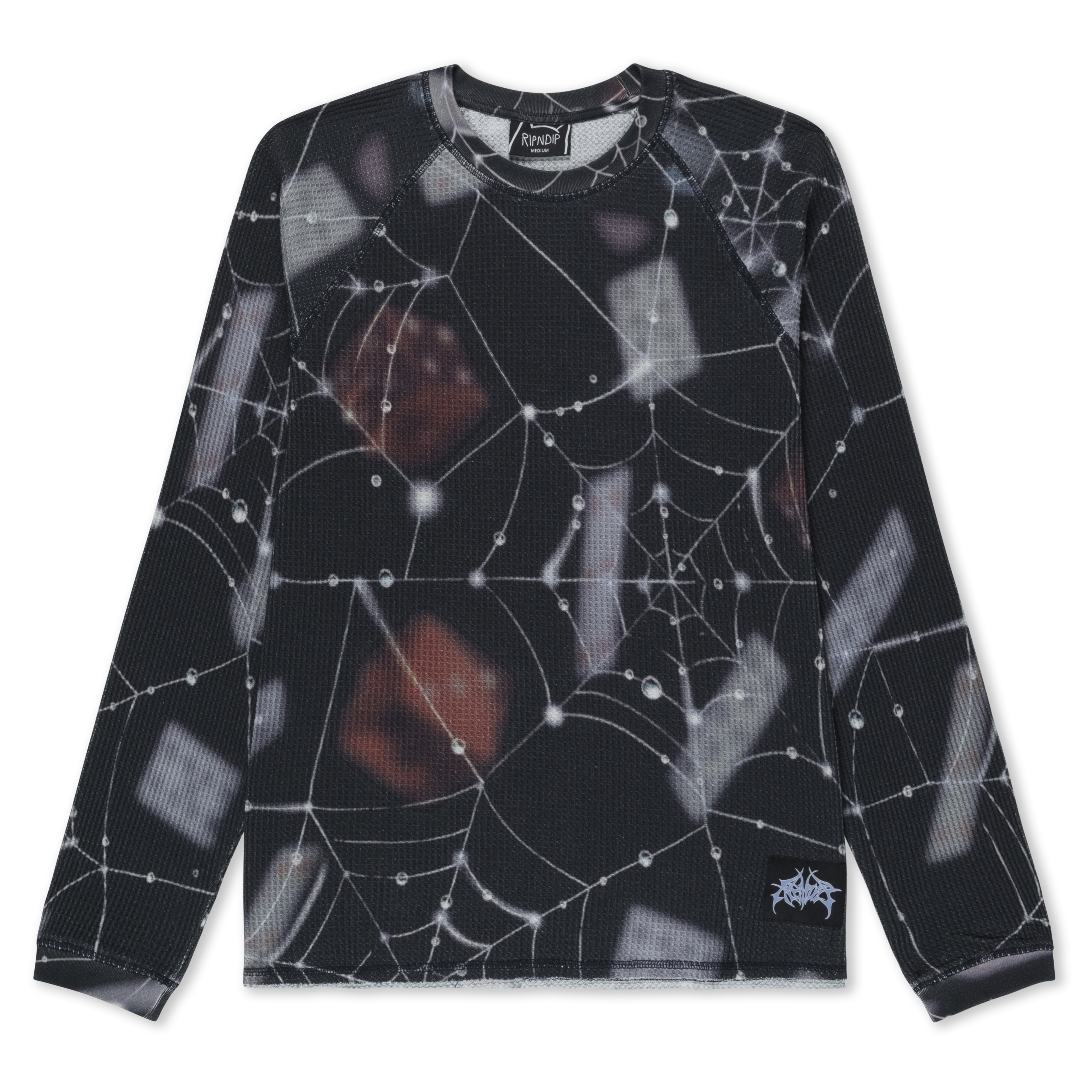 RIPNDIP Redemption Waffle Knit Long Sleeve (Black)