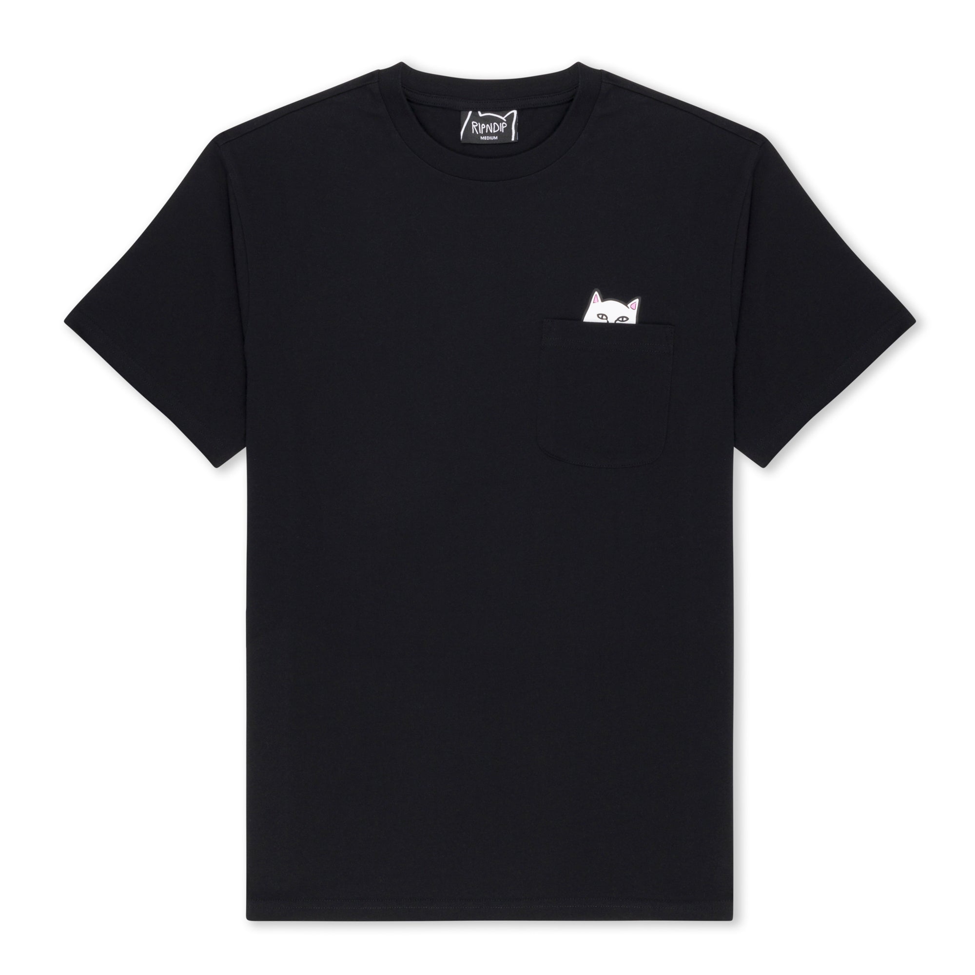 RIPNDIP Lord Nermal Pocket Tee (Black)
