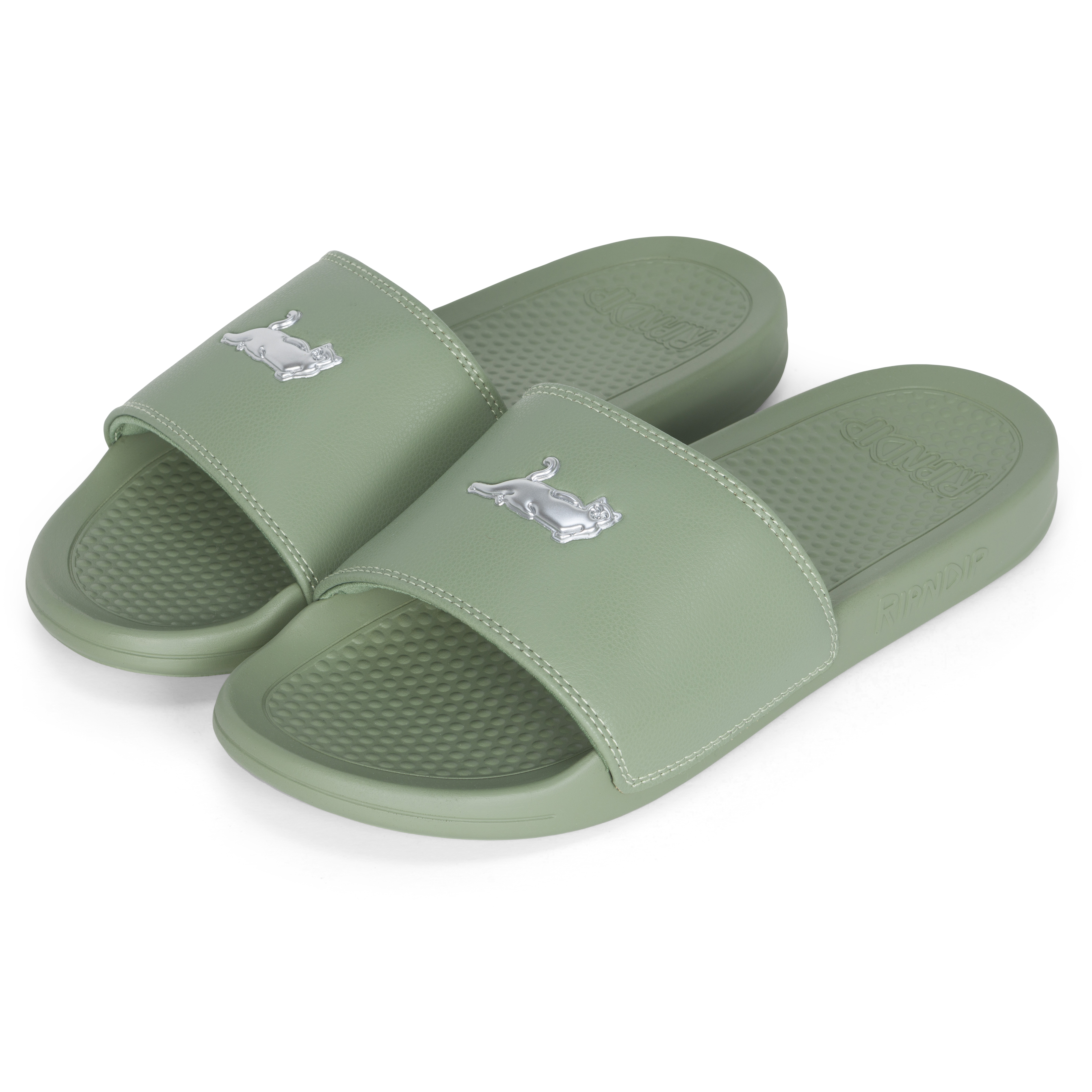 RIPNDIP Castanza Slides (Pine Green)