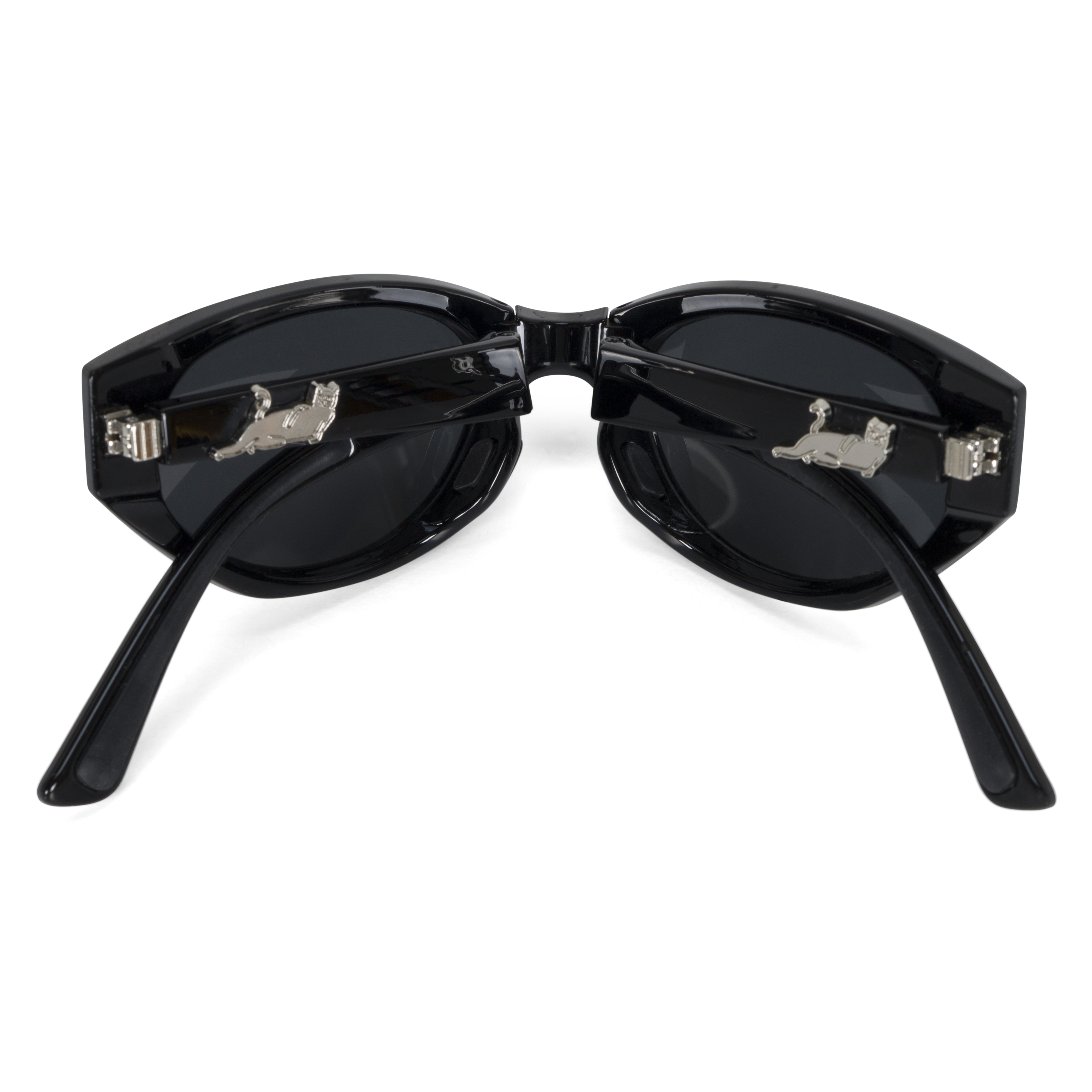 RIPNDIP Castanza Folding Sunglasses (Black)