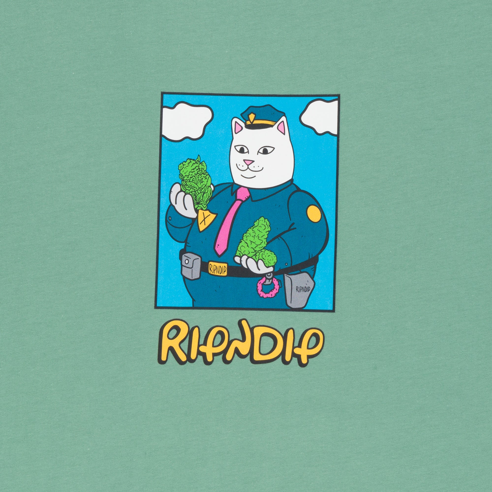 RIPNDIP Confiscated Tee (Pine)