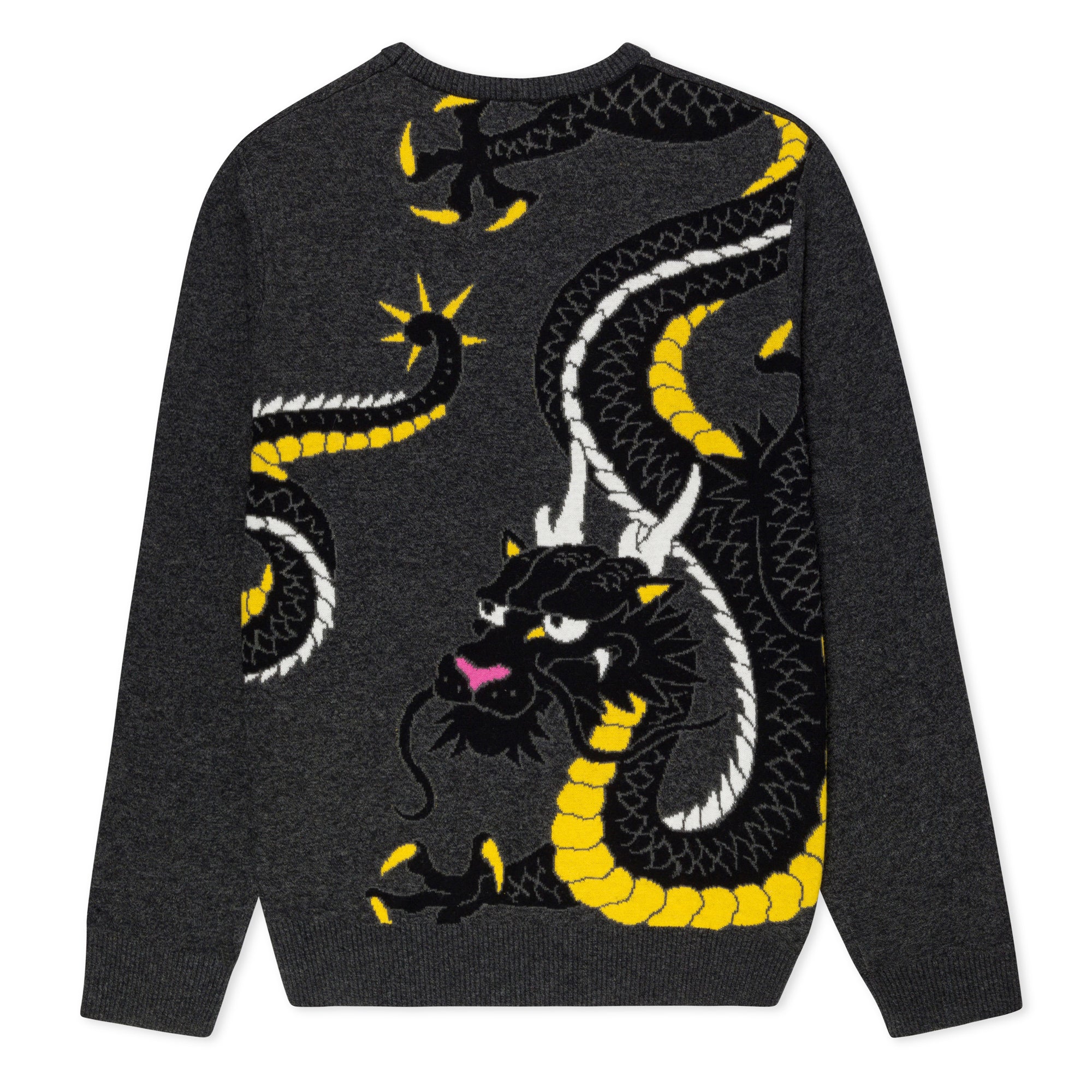 Ryu Knit Sweater (Black Heather)