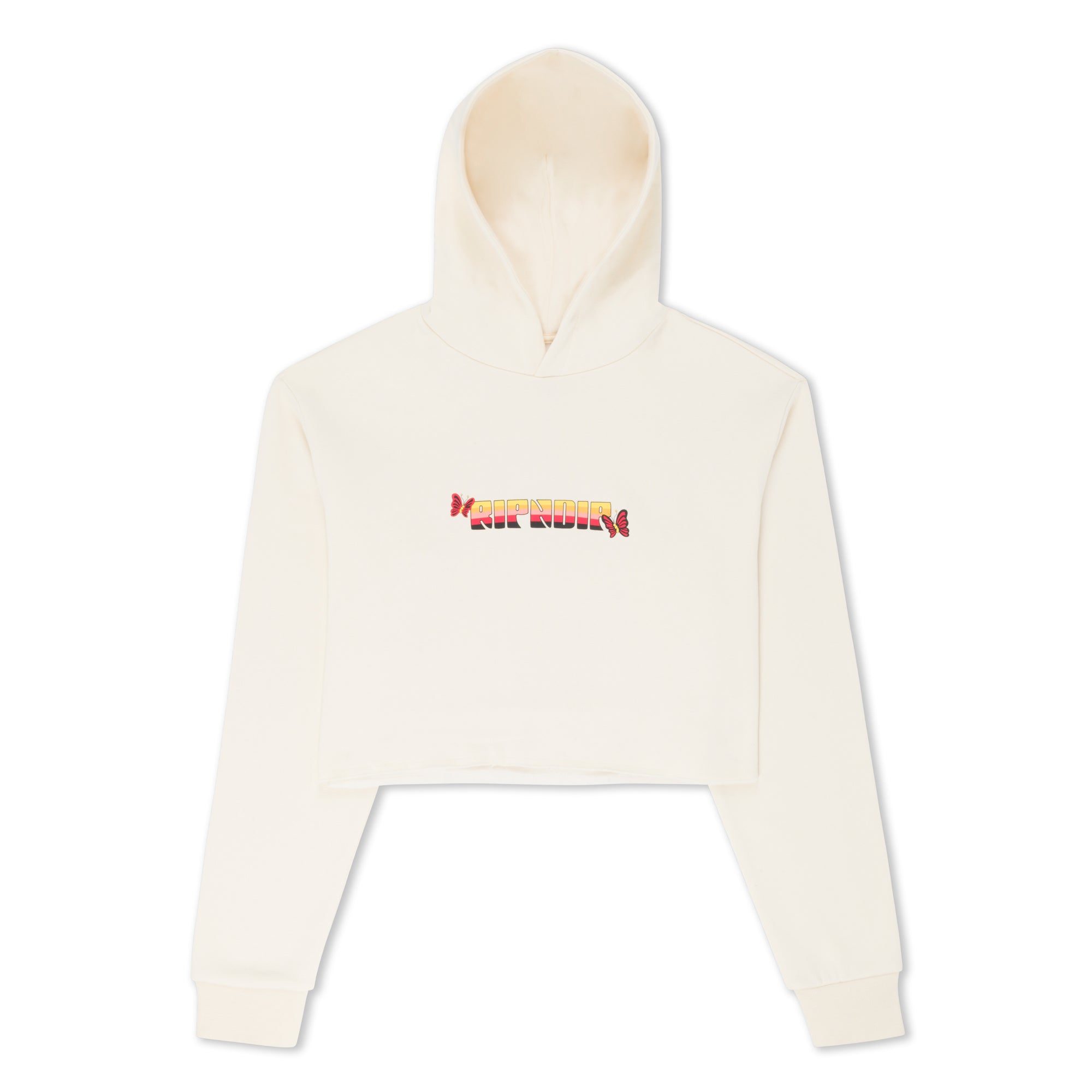 RIPNDIP You Love Me Cropped Hoodie (Natural)