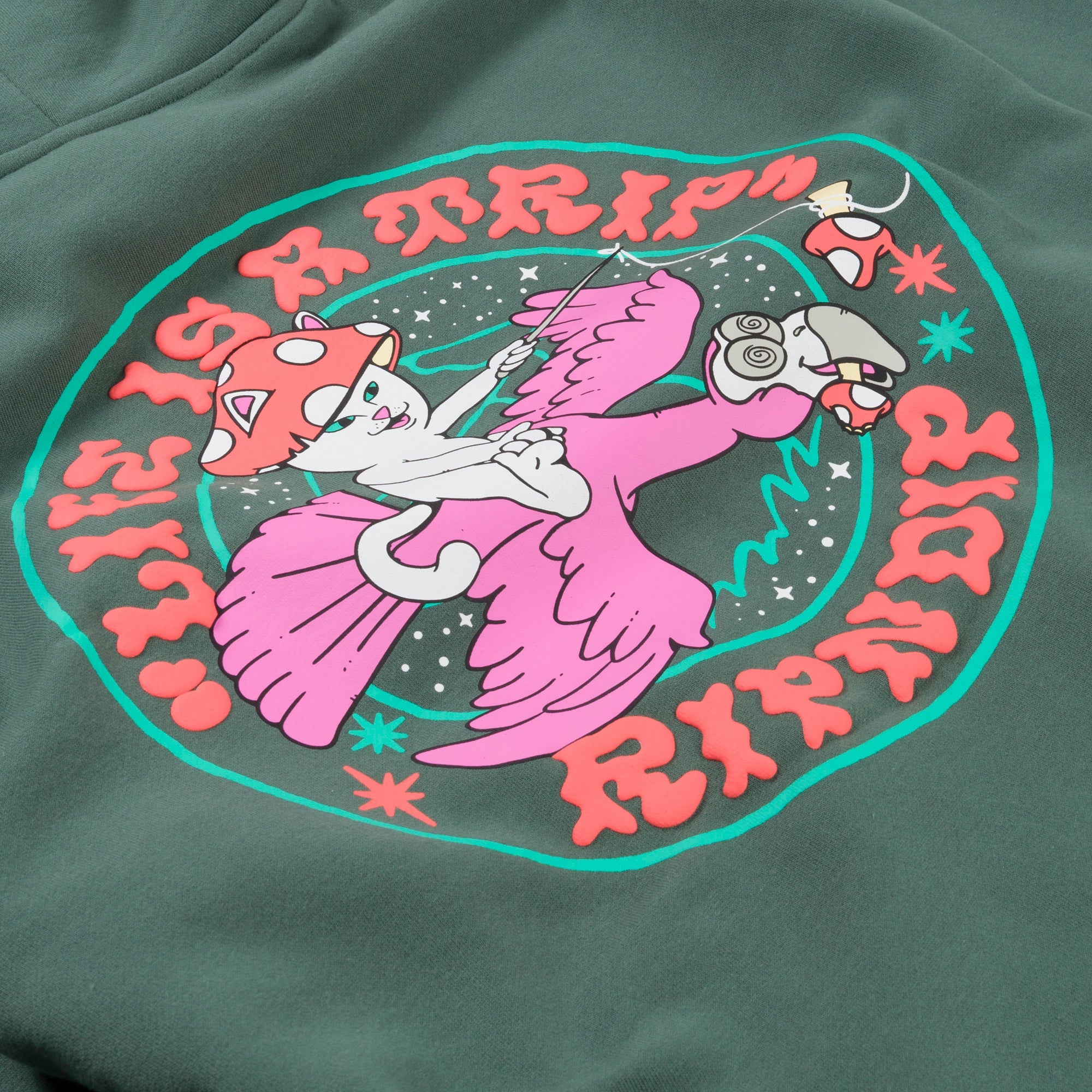 Take A Trip Hoodie (Alpine Green)